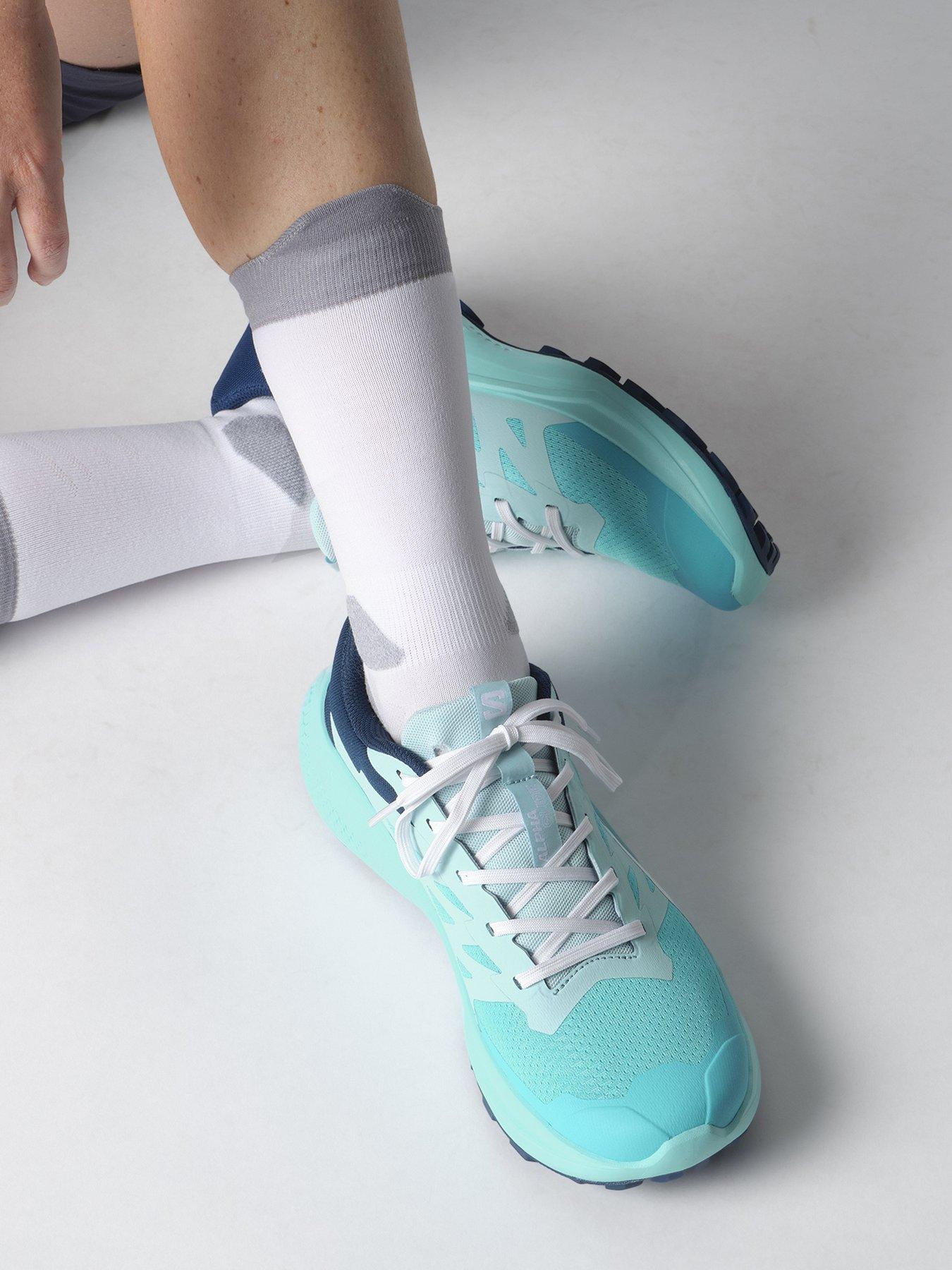 Image 6 of 7 of Salomon Women's Trail Running Alphaglide Trainers - Blue
