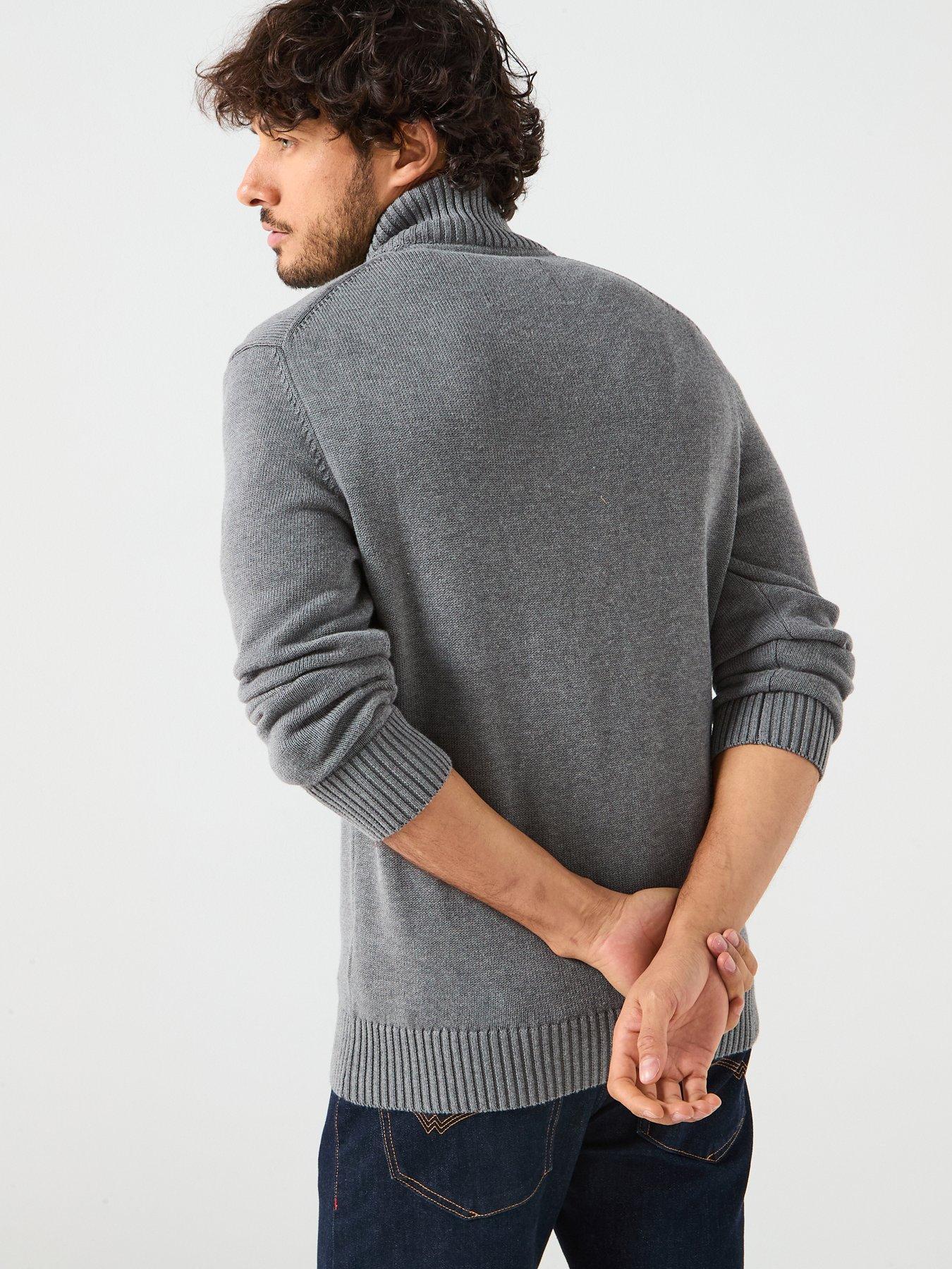 Image 2 of 6 of GANT Casual Cotton 1/4 Zip Knitted Jumper