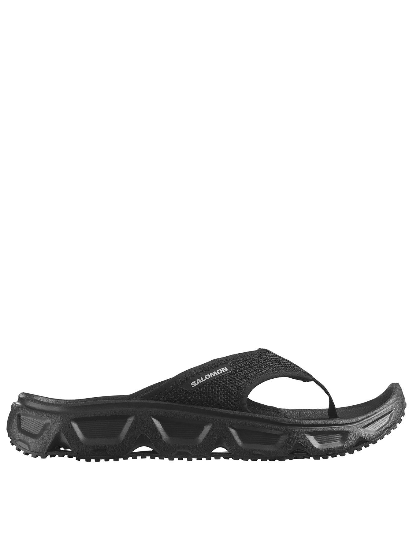 undefined Men's Reelax Break 6.0 Recovery Slides - Black