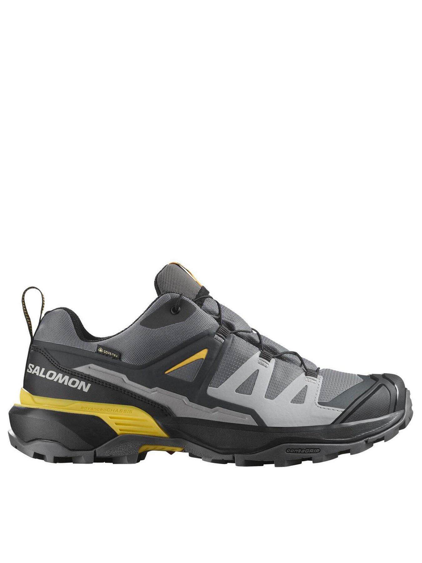 Salomon Mens Hiking X Ultra 360 Goretex shoes - Grey
