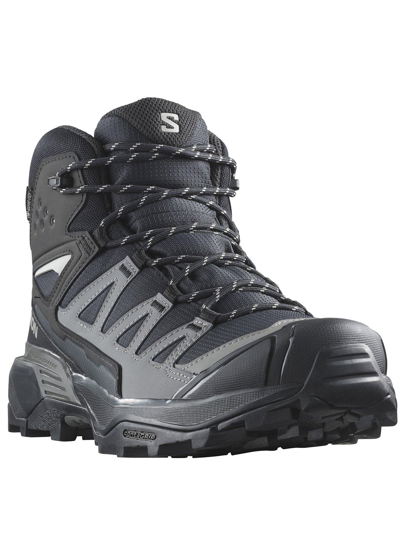 Image 2 of 7 of Salomon Men's Hiking X Ultra 360 Gore-Tex Mid Boots - Black