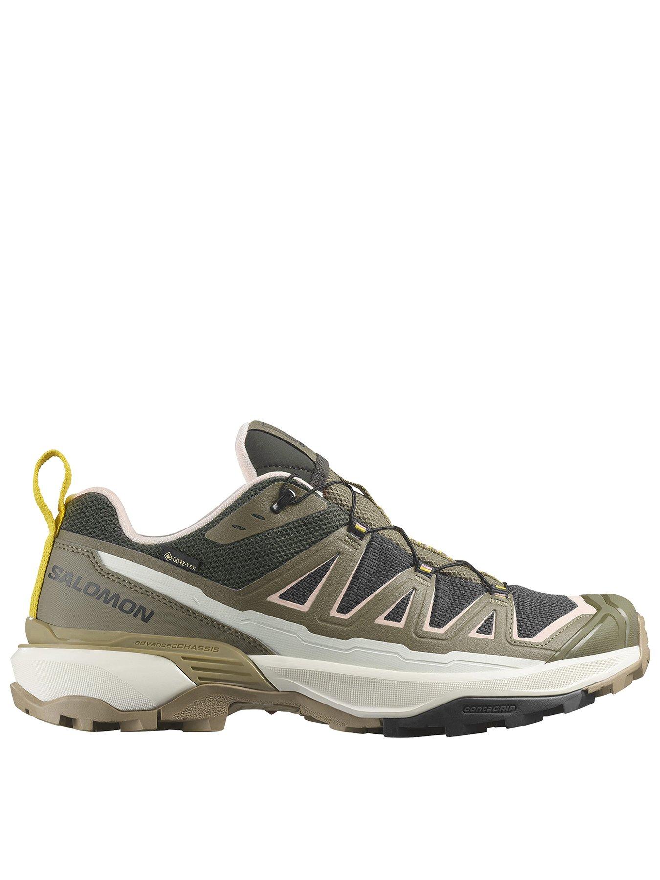 Salomon Mens Outdoor X Ultra 360 Edge Goretex trainers - Green