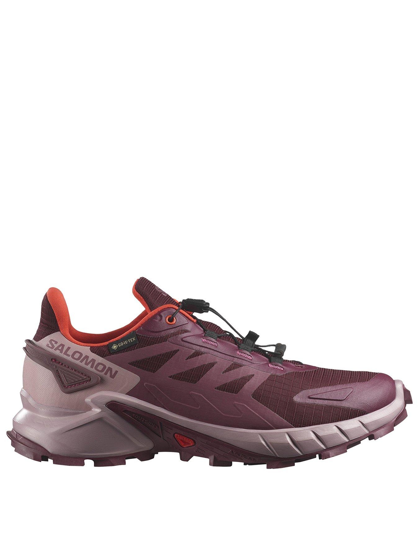 Salomon Womens Trail Running Supercross 4 Goretex Trainers - Purple