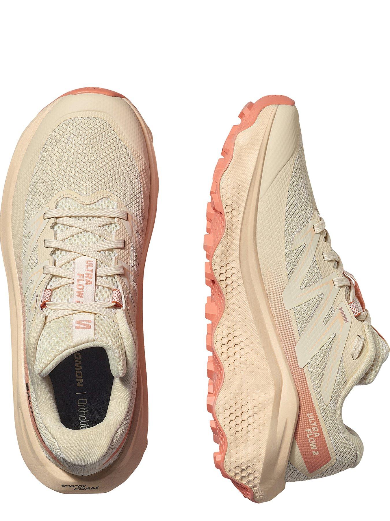 Image 4 of 6 of Salomon Women's Trail Running Ultra Flow 2 Trainers - Beige