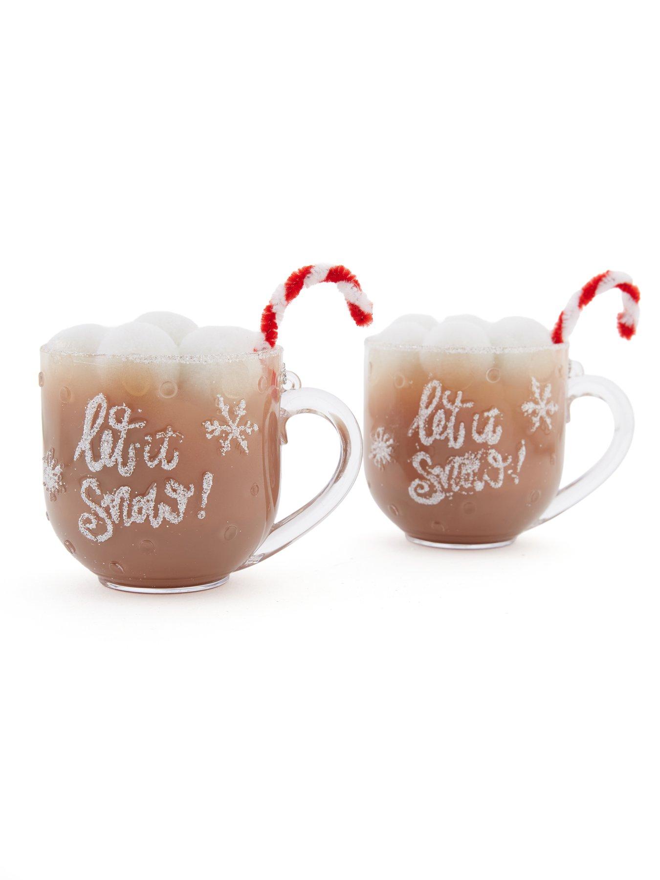 Image 2 of 6 of Festive Set 2 Coffee Cup Tree Decorations