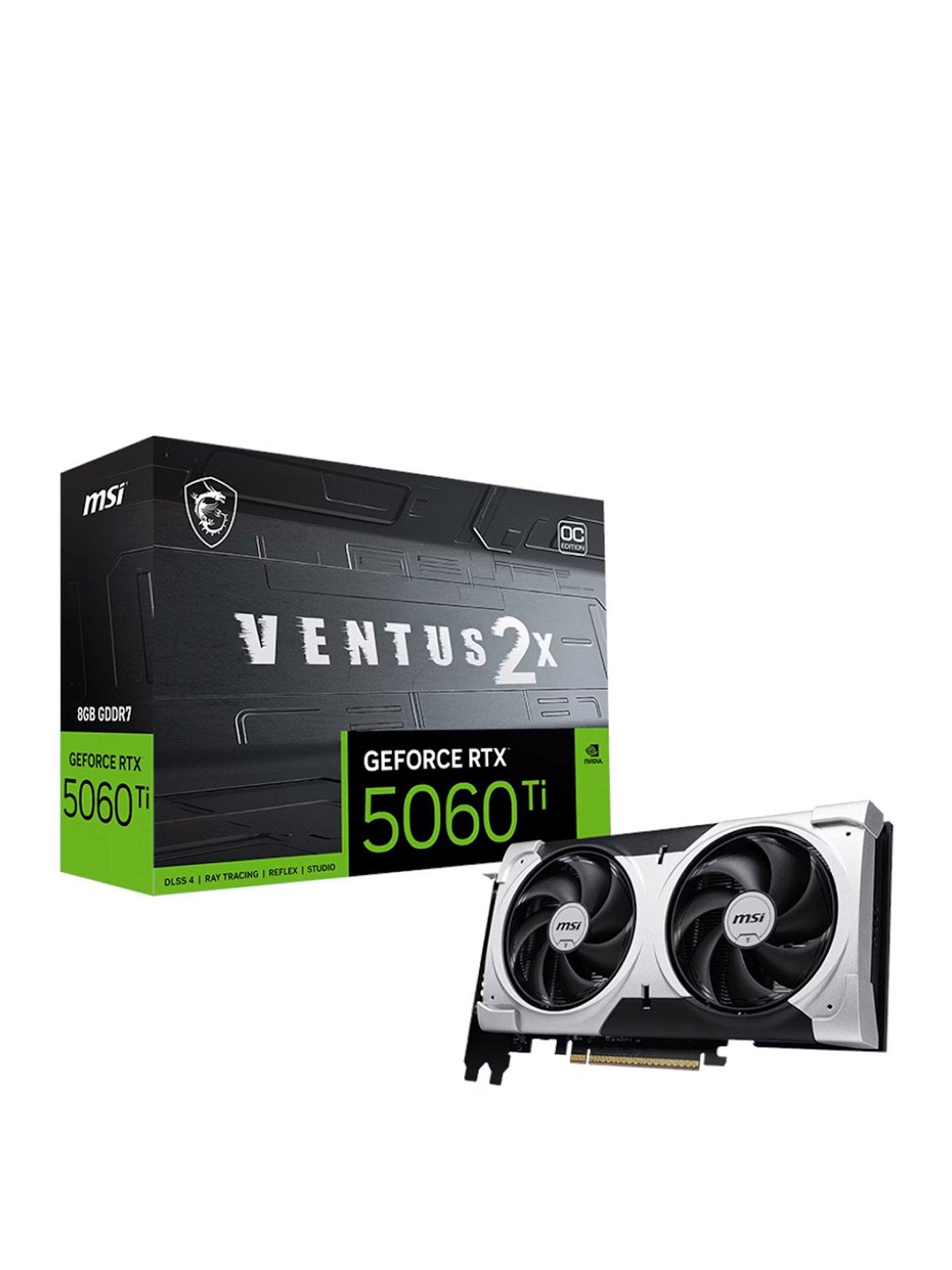  image of msi-ventus-2x-oc-plus-geforce-rtx-5060-ti-16-gb-graphics-card