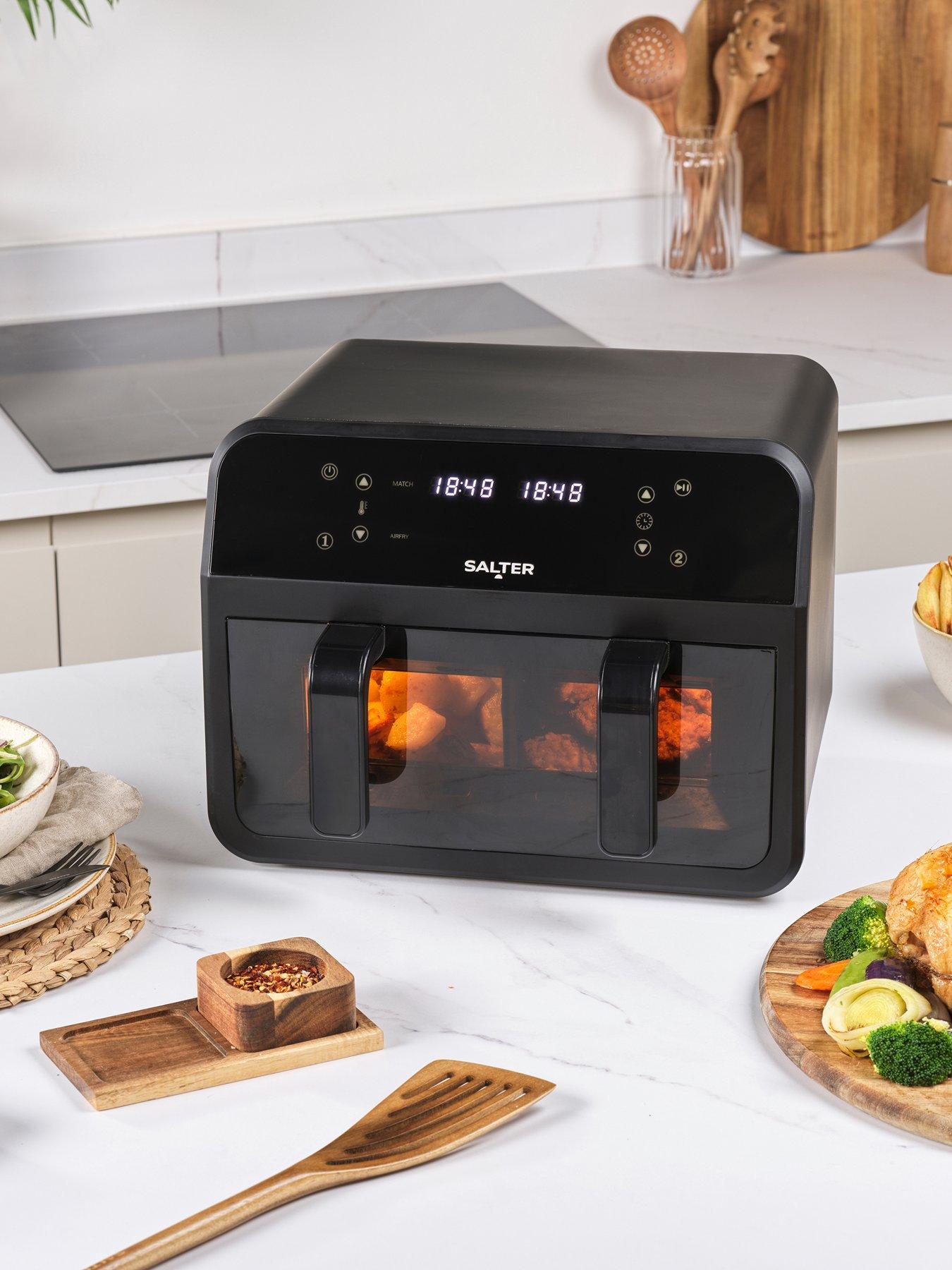 salter-7l-dual-air-fryer-with-divider