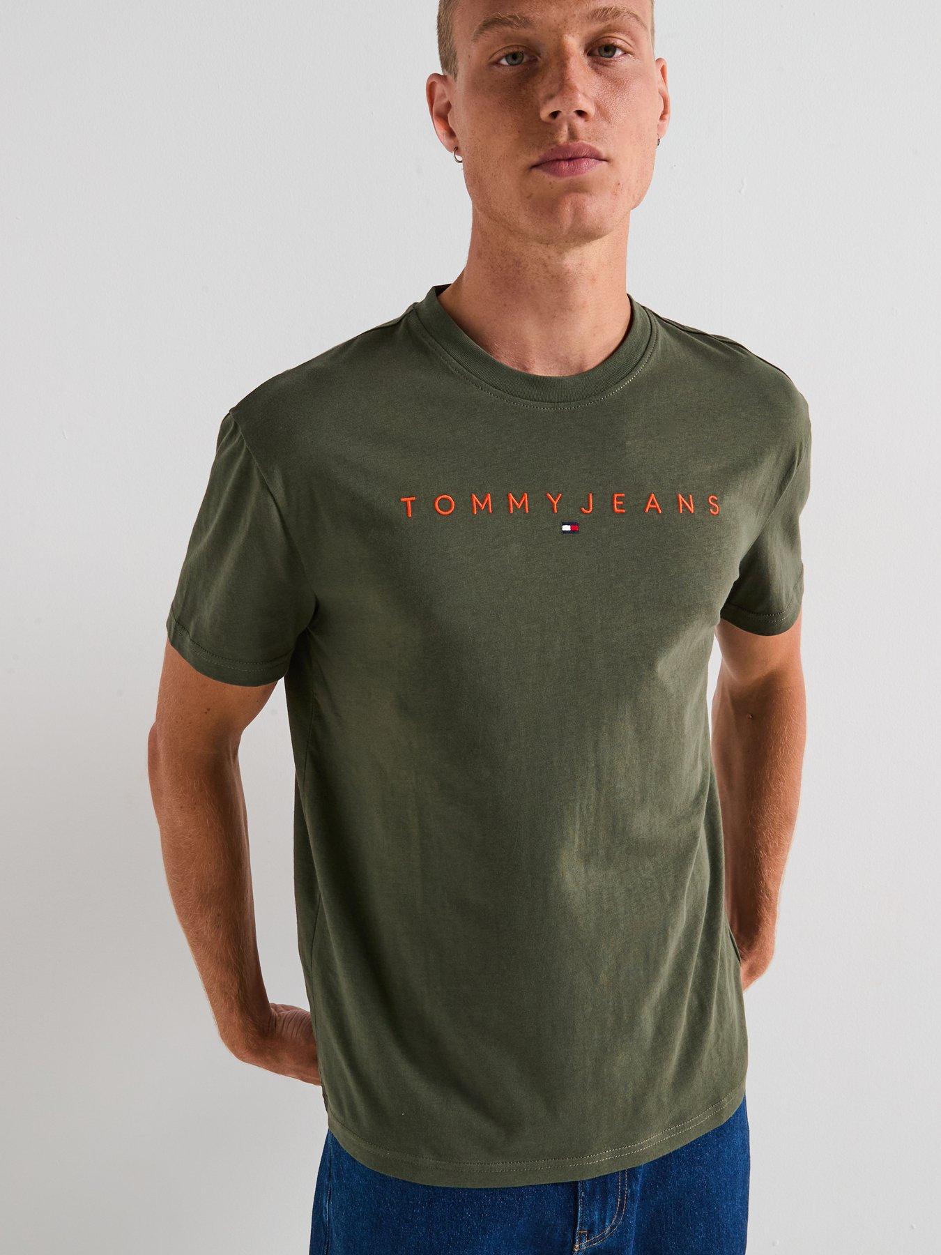 undefined Linear Logo T-Shirt - Green