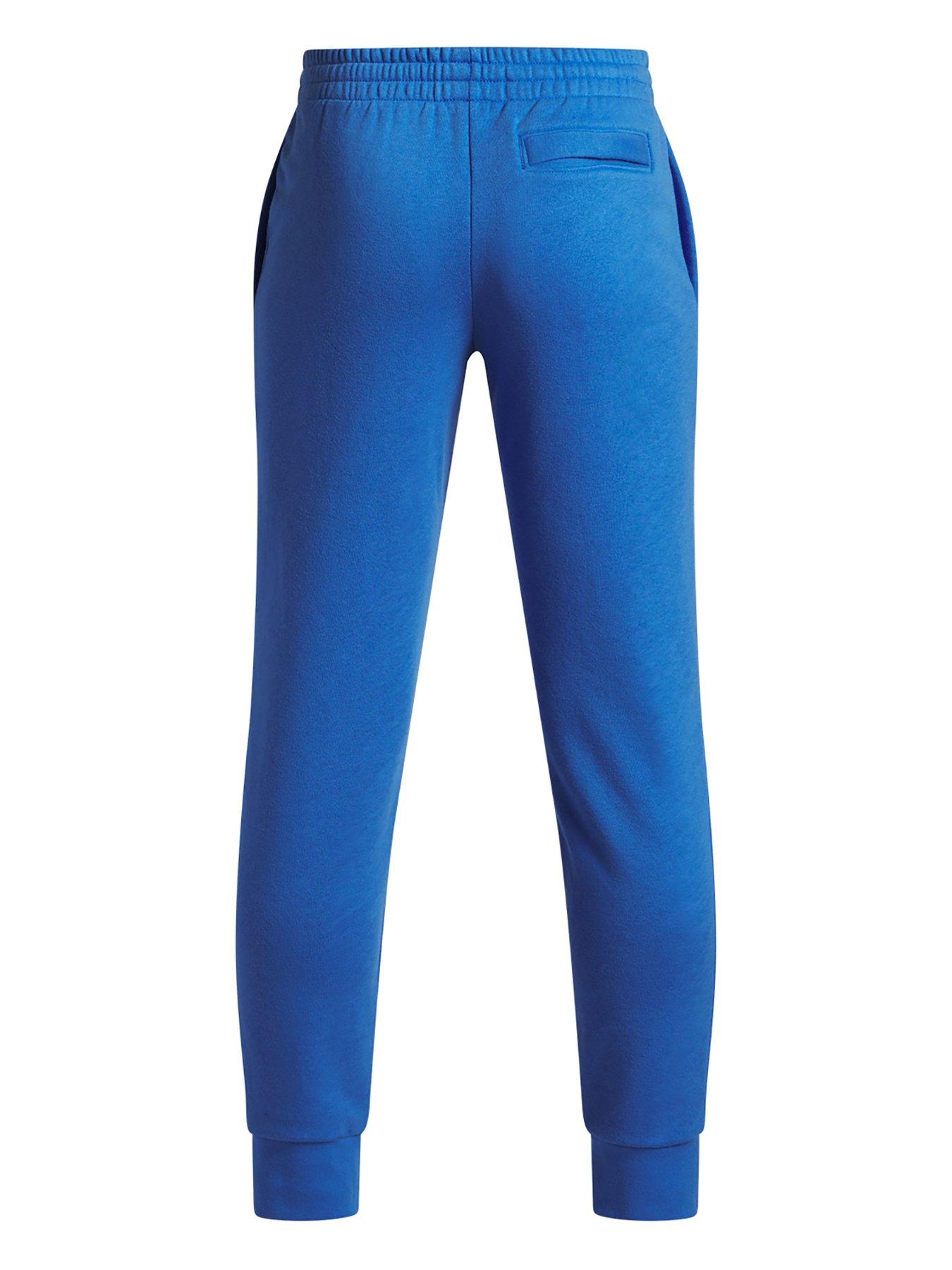Image 2 of 2 of UNDER ARMOUR Junior Boys Training Rival Fleece Joggers - Blue