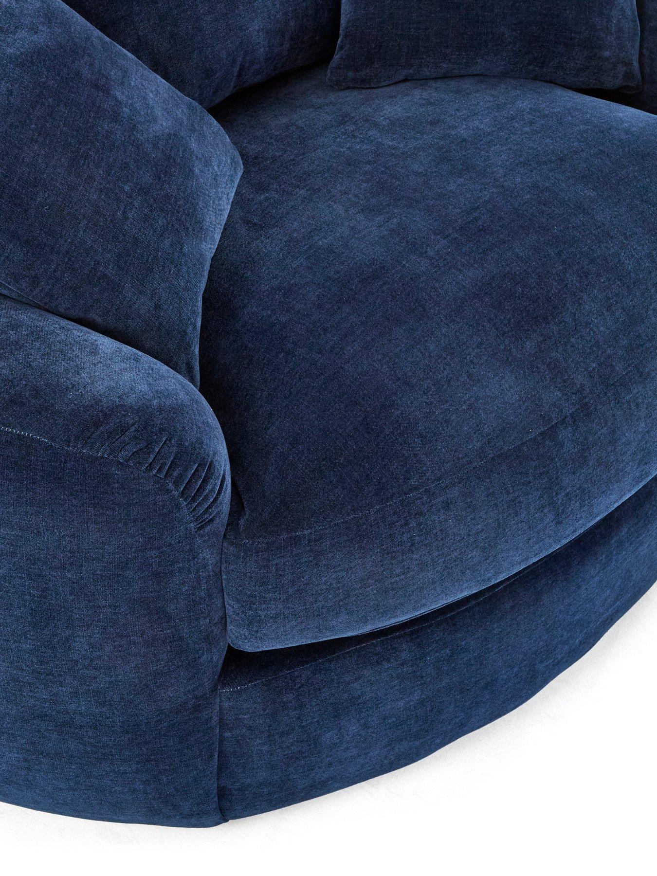 Image 4 of 6 of Very Home Lovise Fabric Snuggle Chair&nbsp;- Made to Order in the UK