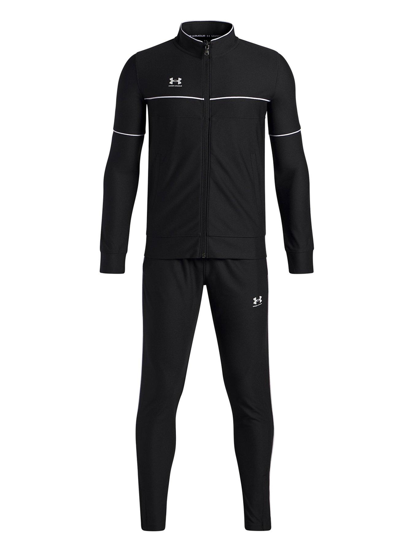 undefined Junior Boys Challenger Tracksuit - Black/White