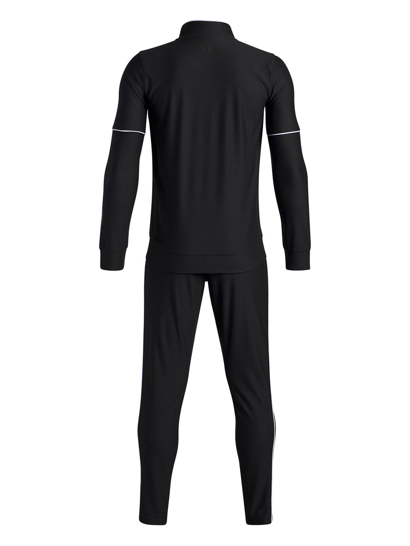  image of under-armour-junior-boys-challenger-tracksuit-blackwhite