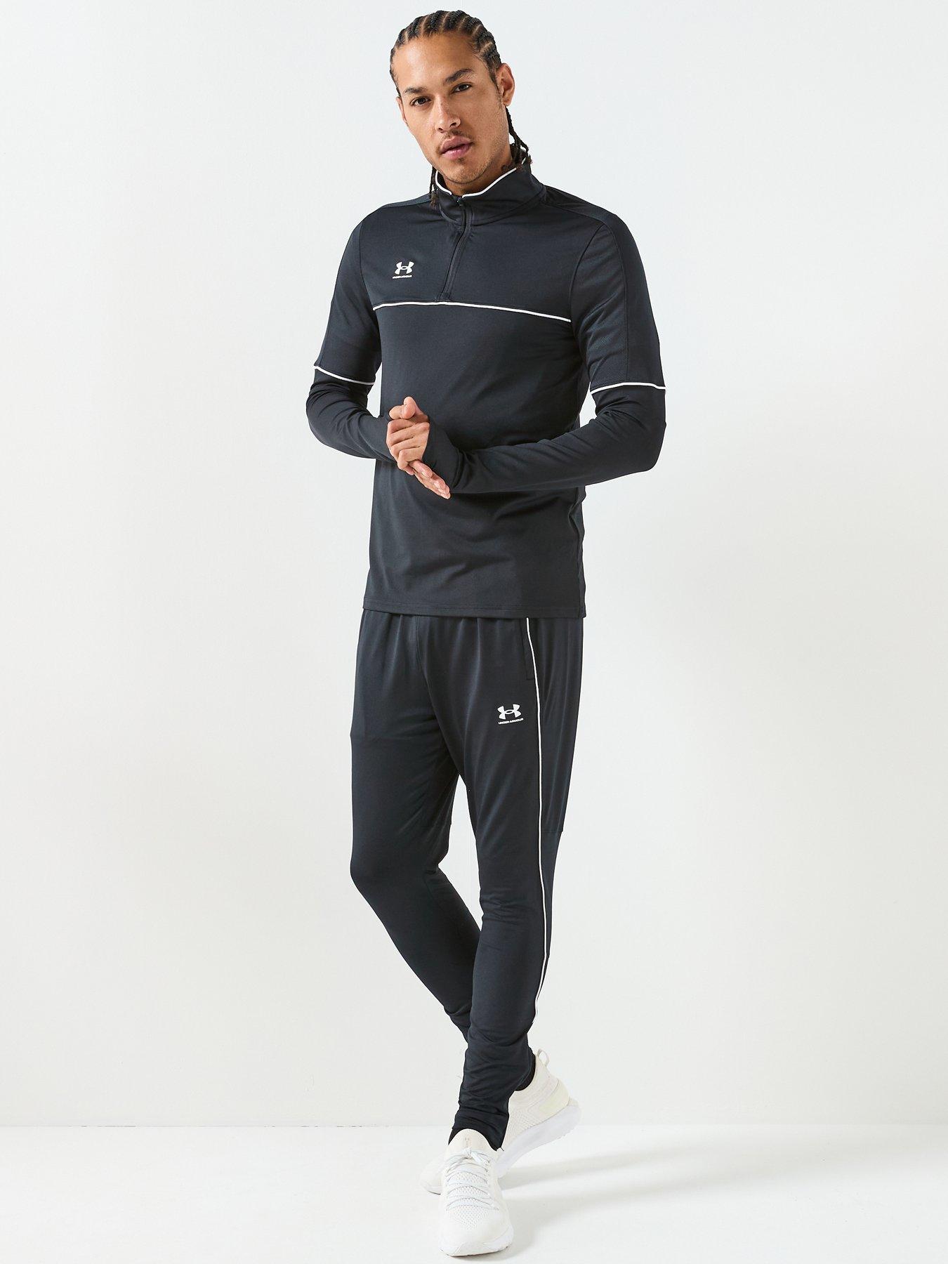  image of under-armour-mens-challenger-training-pants-blackwhite