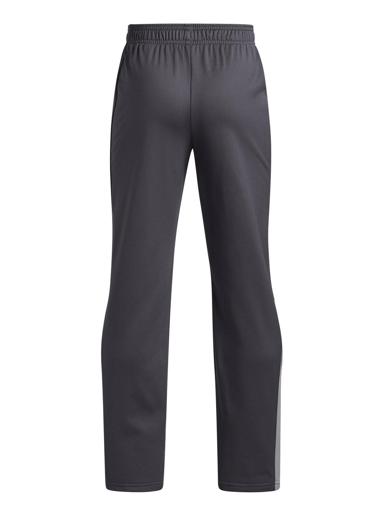  image of under-armour-junior-boys-training-brawler-30-tapered-pants-black-grey