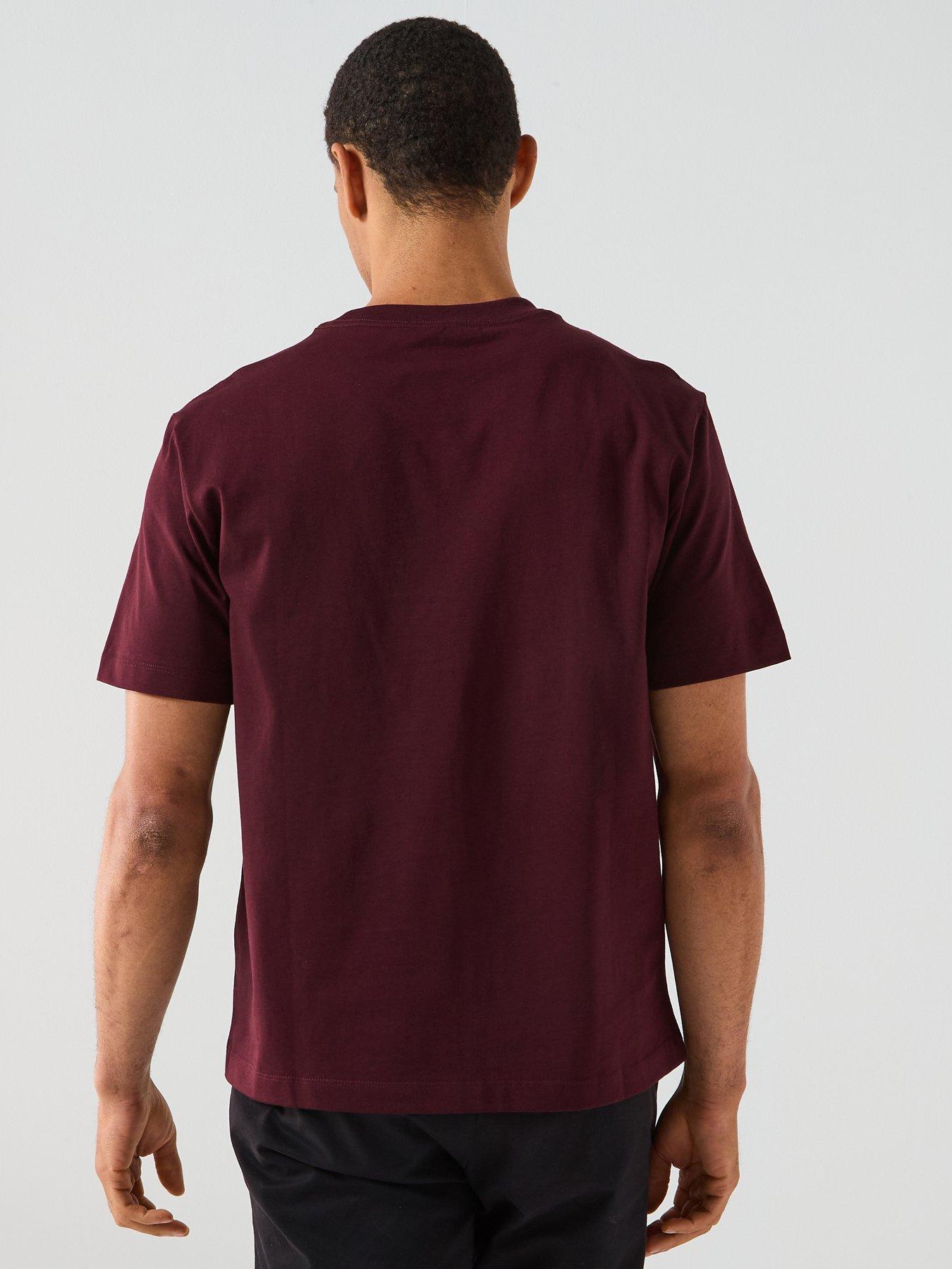Image 2 of 6 of Calvin Klein Jeans Hero Embroidered Monologo T-Shirt - Brown