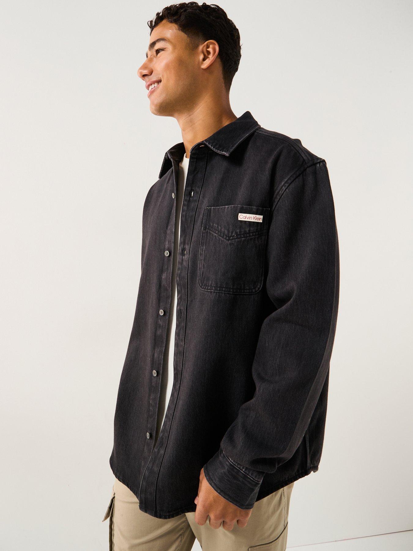 undefined Calvin Klein Jeans Classic Denim Shirt - Black