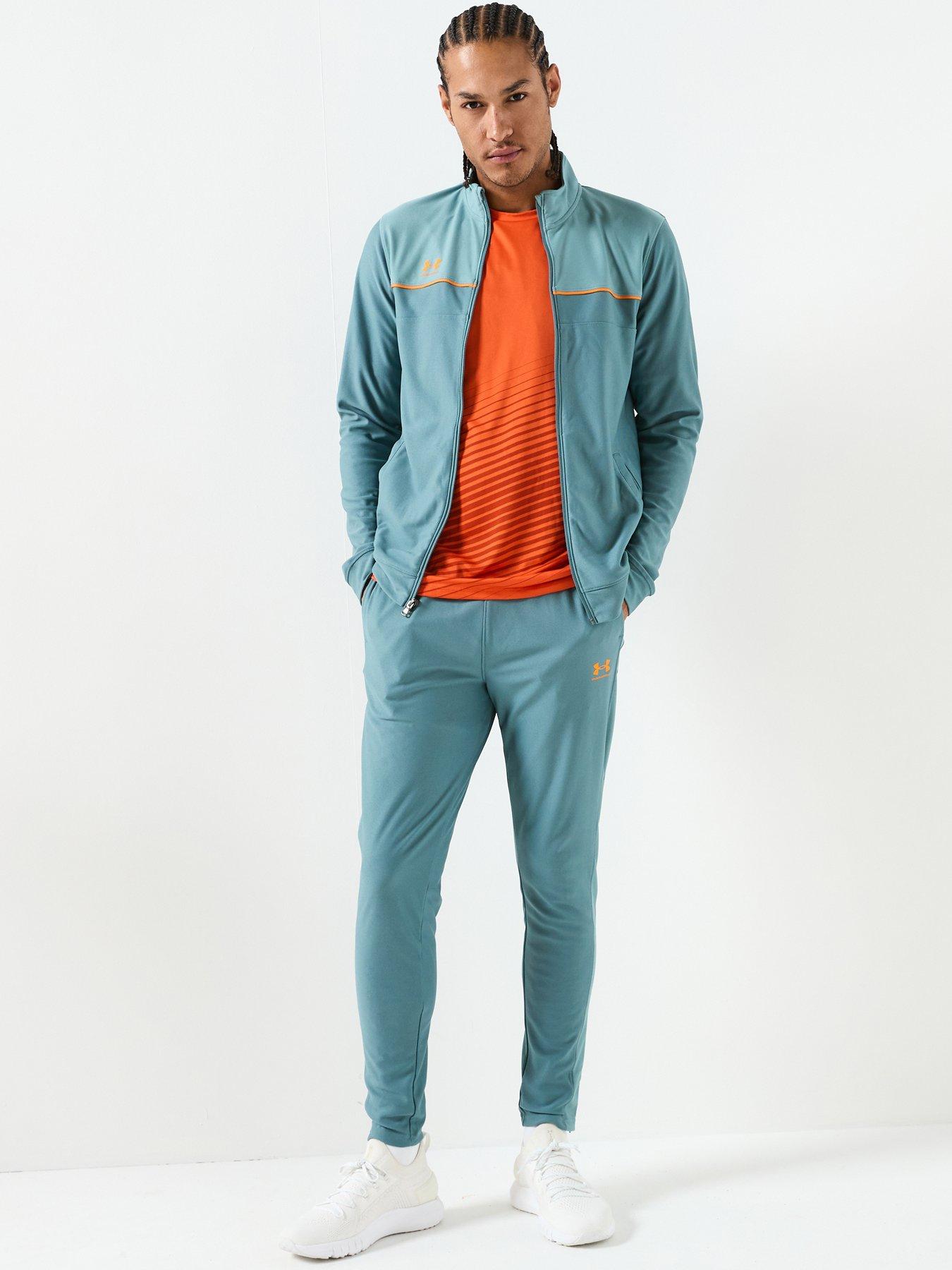  image of under-armour-mens-challenger-tracksuit-green