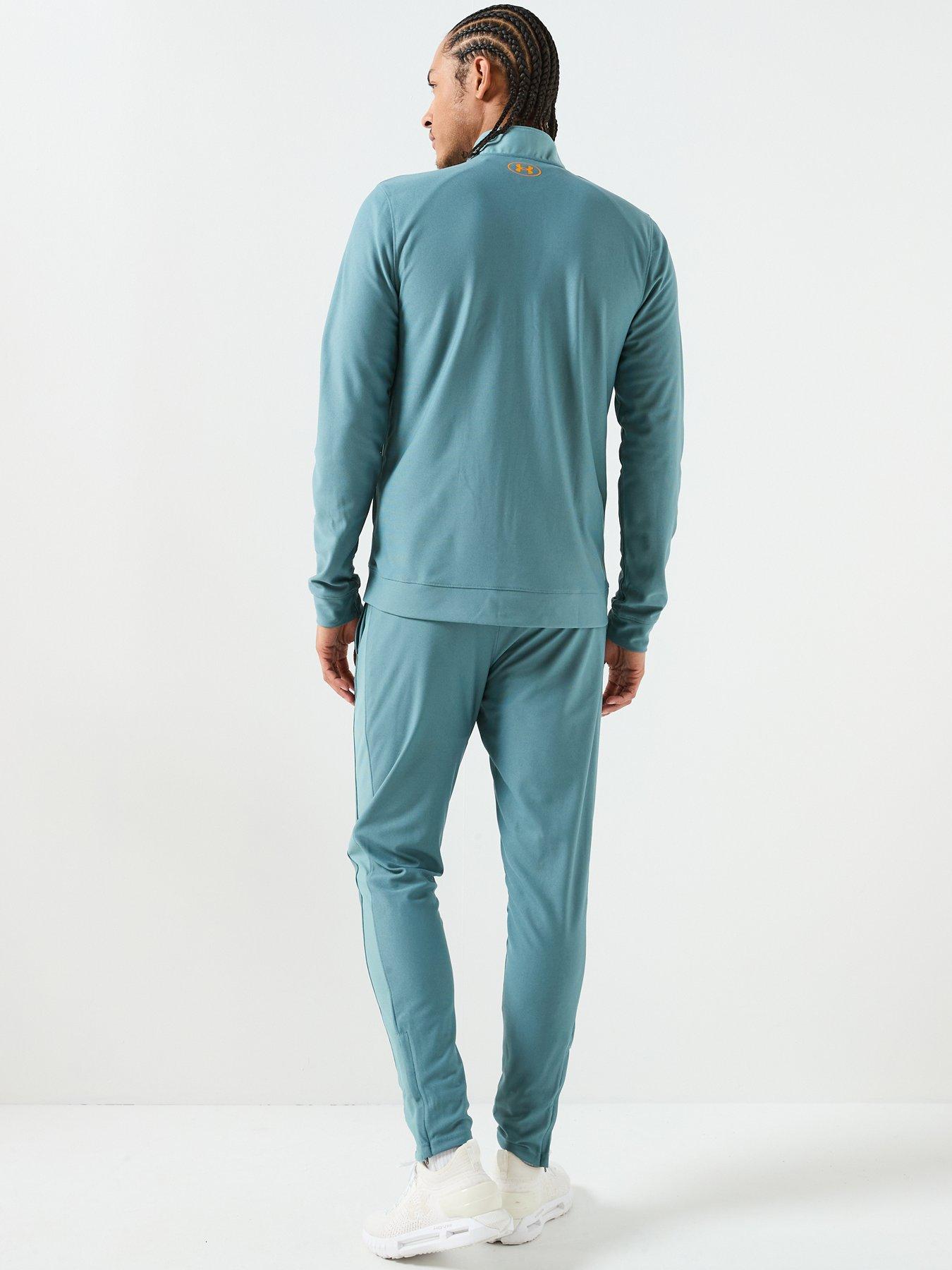  image of under-armour-mens-challenger-tracksuit-green