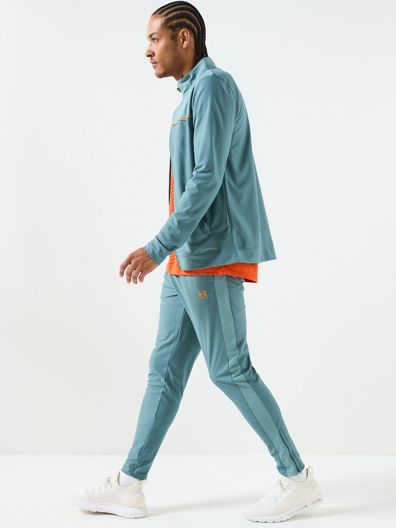  image of under-armour-mens-challenger-tracksuit-green