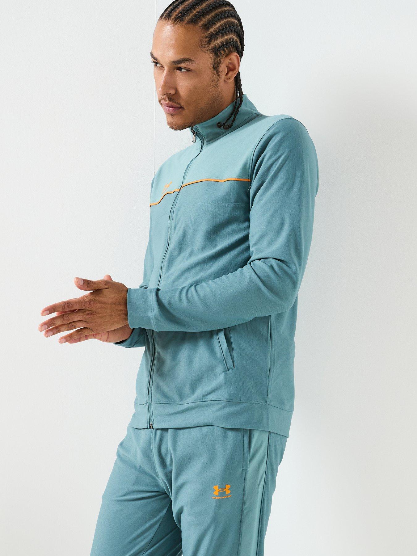  image of under-armour-mens-challenger-tracksuit-green