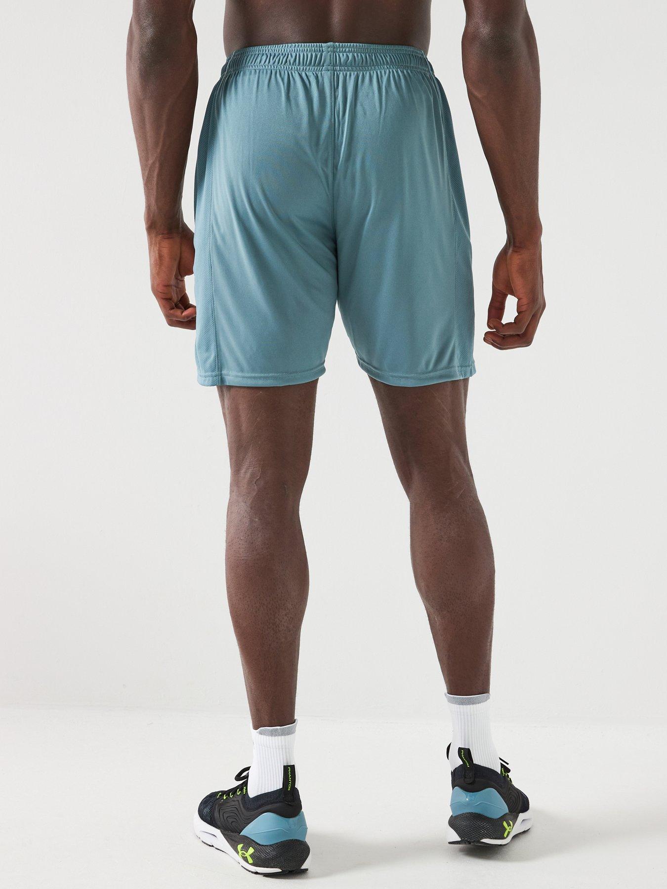  image of under-armour-mens-challenger-train-shorts-green
