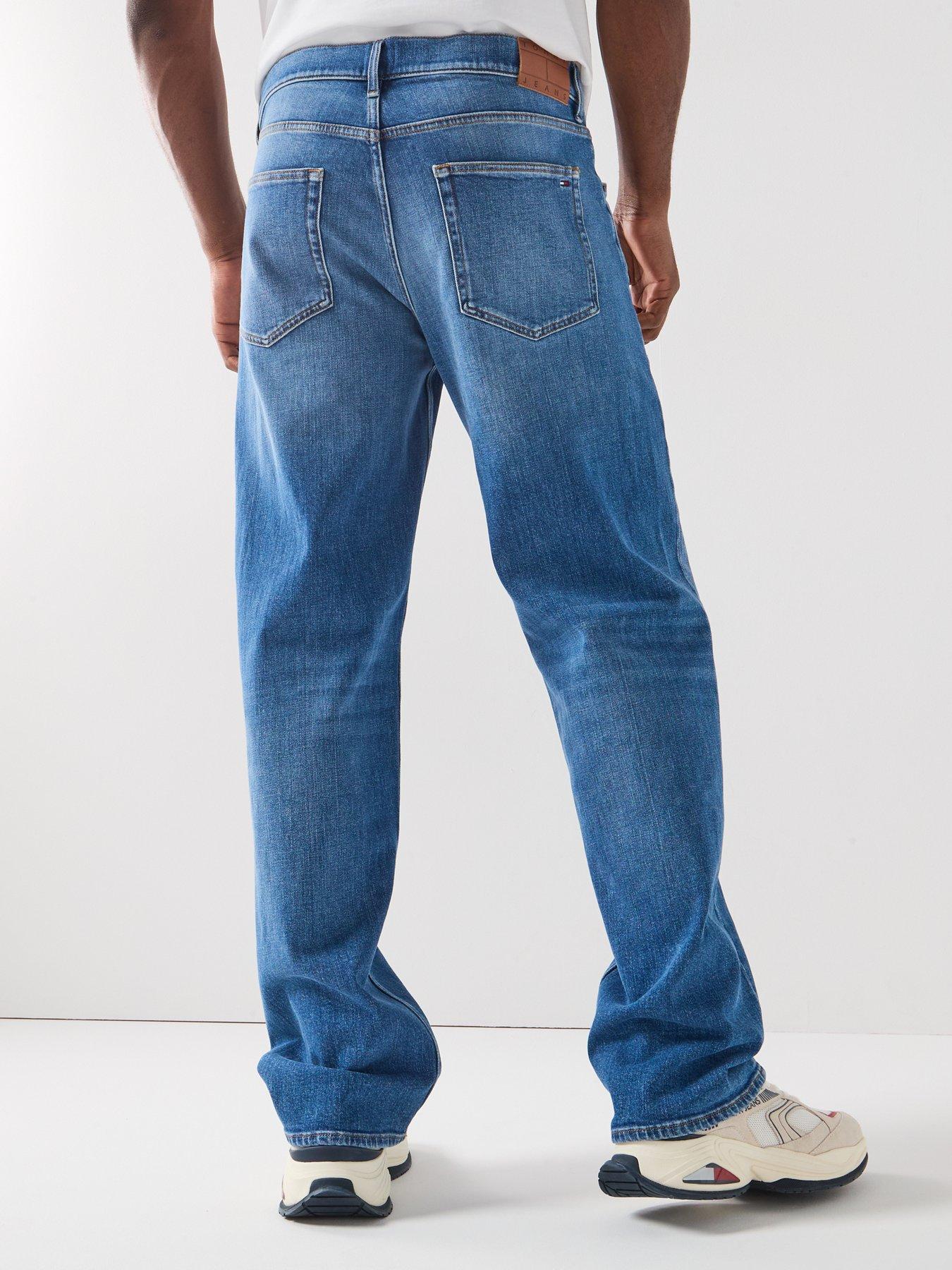 Image 2 of 6 of Tommy Jeans Jaimie Relaxed Straight Fit Jeans - Blue
