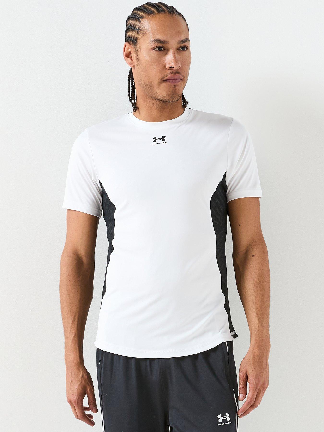 UNDER ARMOUR Mens Challenger Pro T-Shirt - White