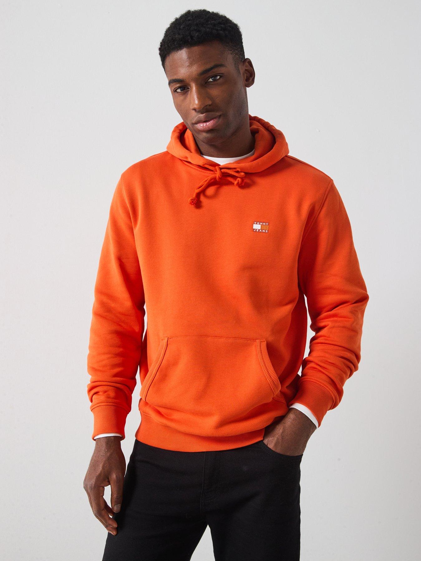 Tommy Jeans Overhead Hoodie - Orange