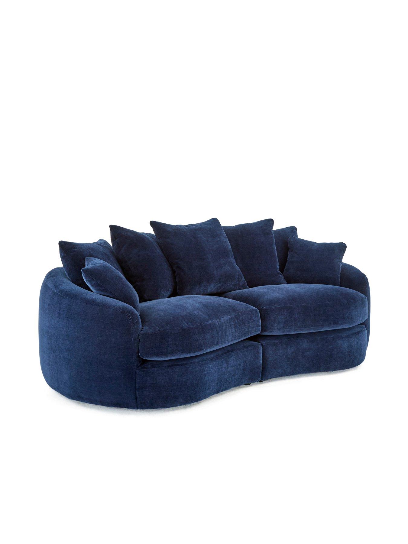 Image 3 of 7 of Very Home Lovise Scatter 3 Seater Fabric Sofa + Chair&nbsp;- Made to Order in the UK