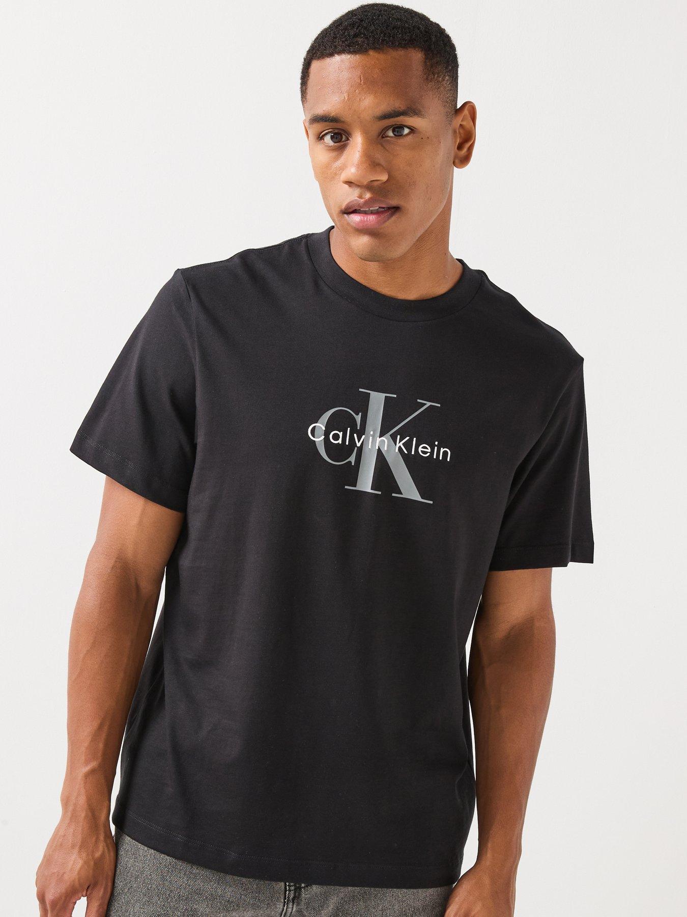 Calvin Klein Jeans Monologo T-Shirt - Black