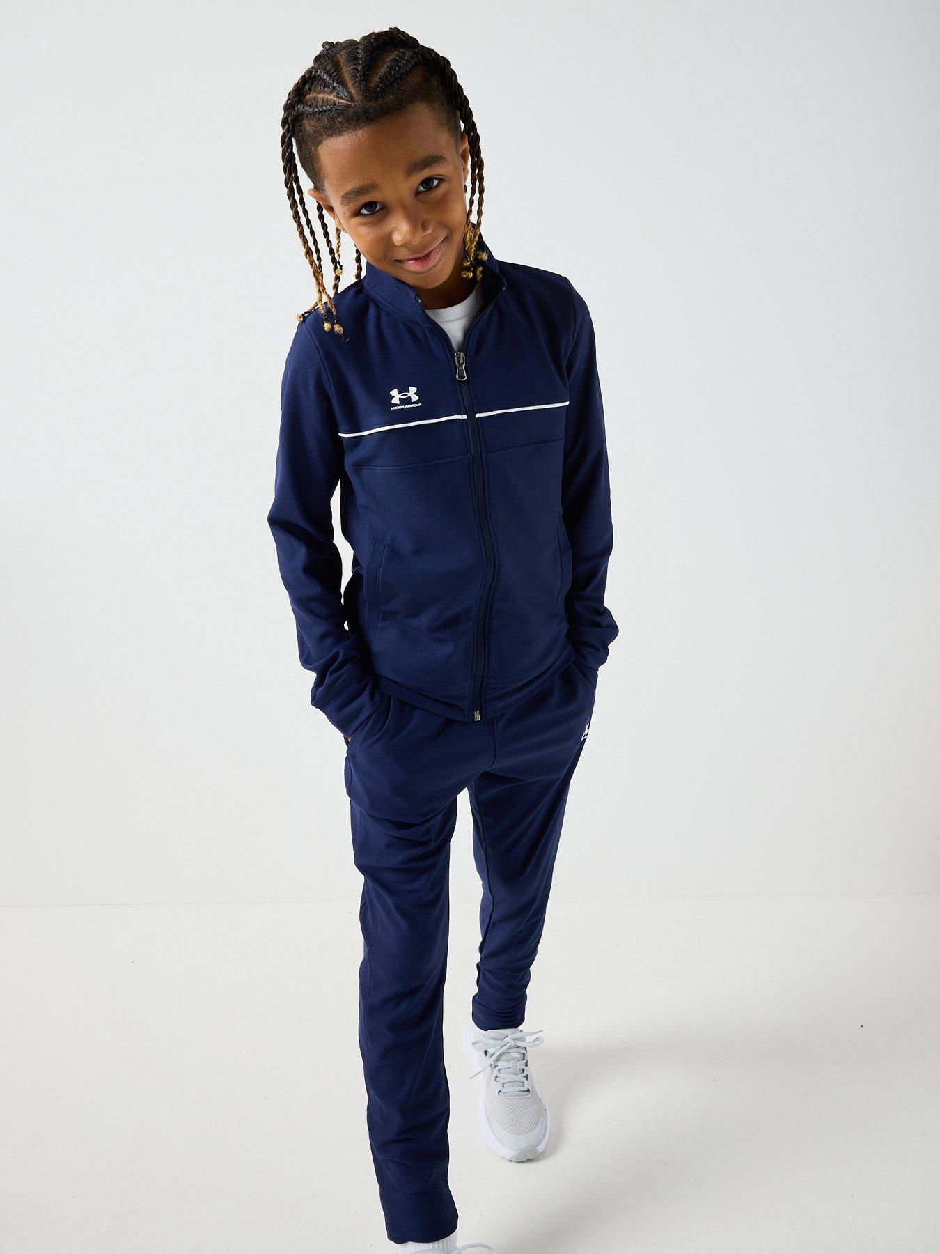 Image 5 of 6 of UNDER ARMOUR Junior Boys Challenger Tracksuit - Navy