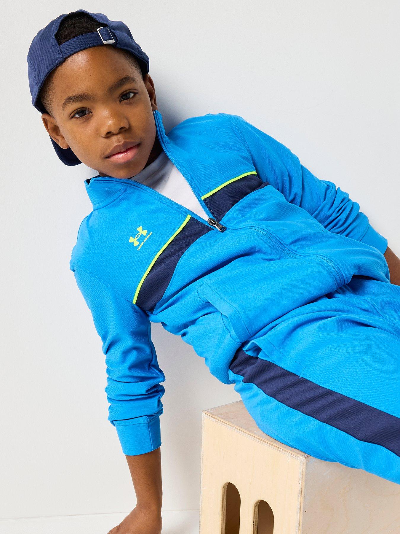 Image 5 of 6 of UNDER ARMOUR Junior Boys Challenger Tracksuit - Blue