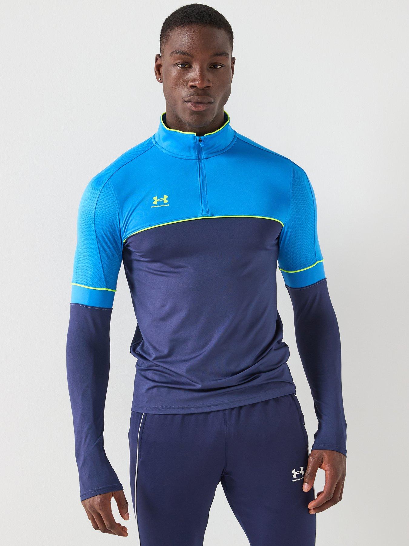  image of under-armour-mens-challenger-training-14-zip-top-navy