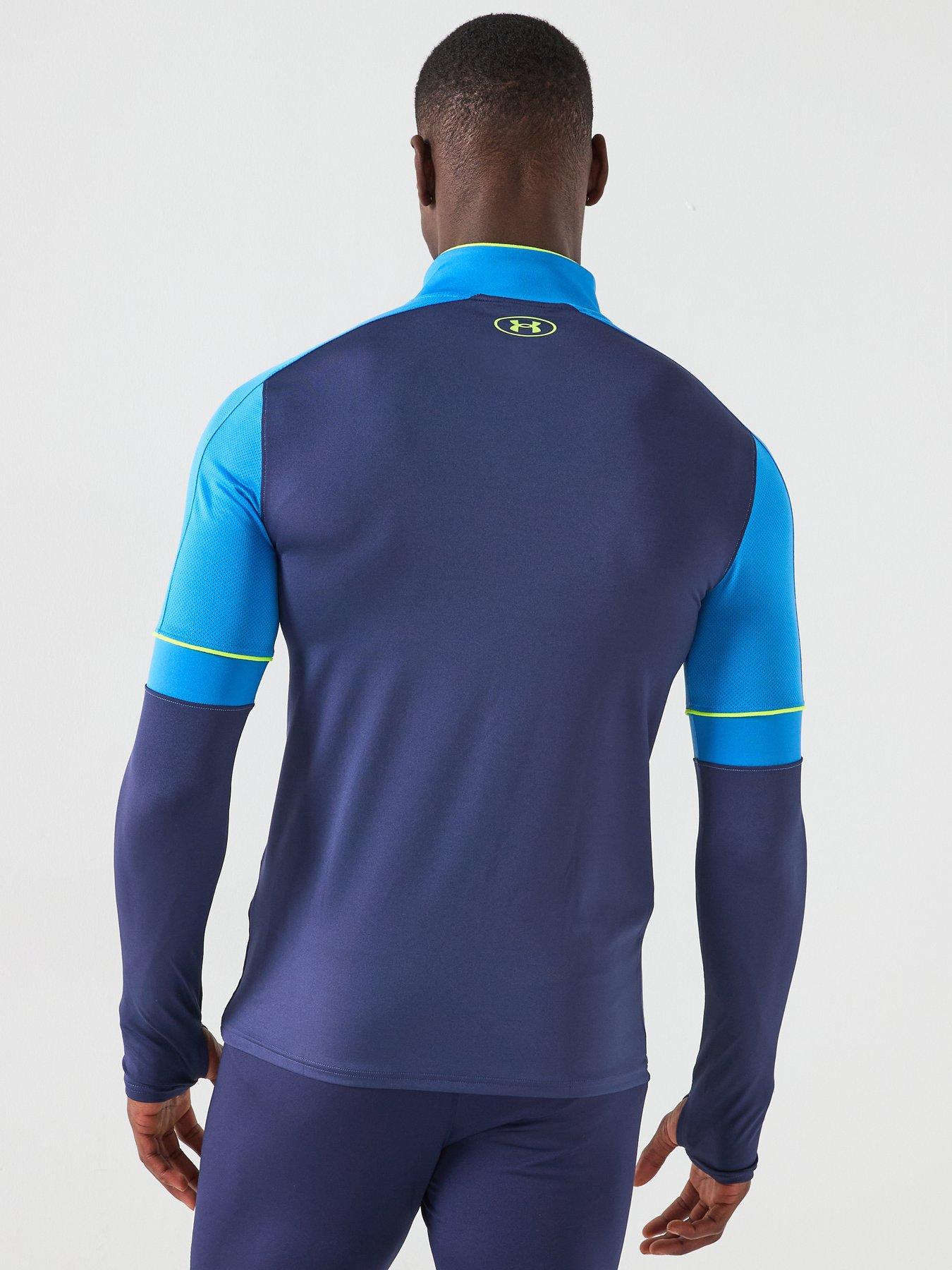  image of under-armour-mens-challenger-training-14-zip-top-navy