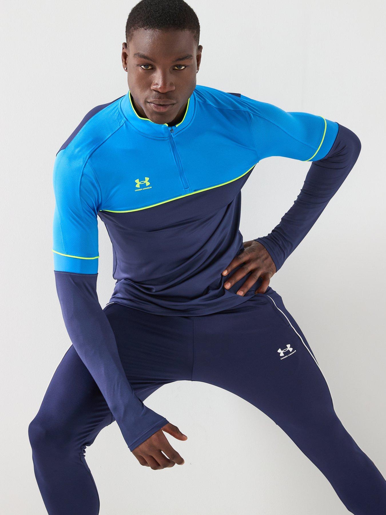  image of under-armour-mens-challenger-training-14-zip-top-navy