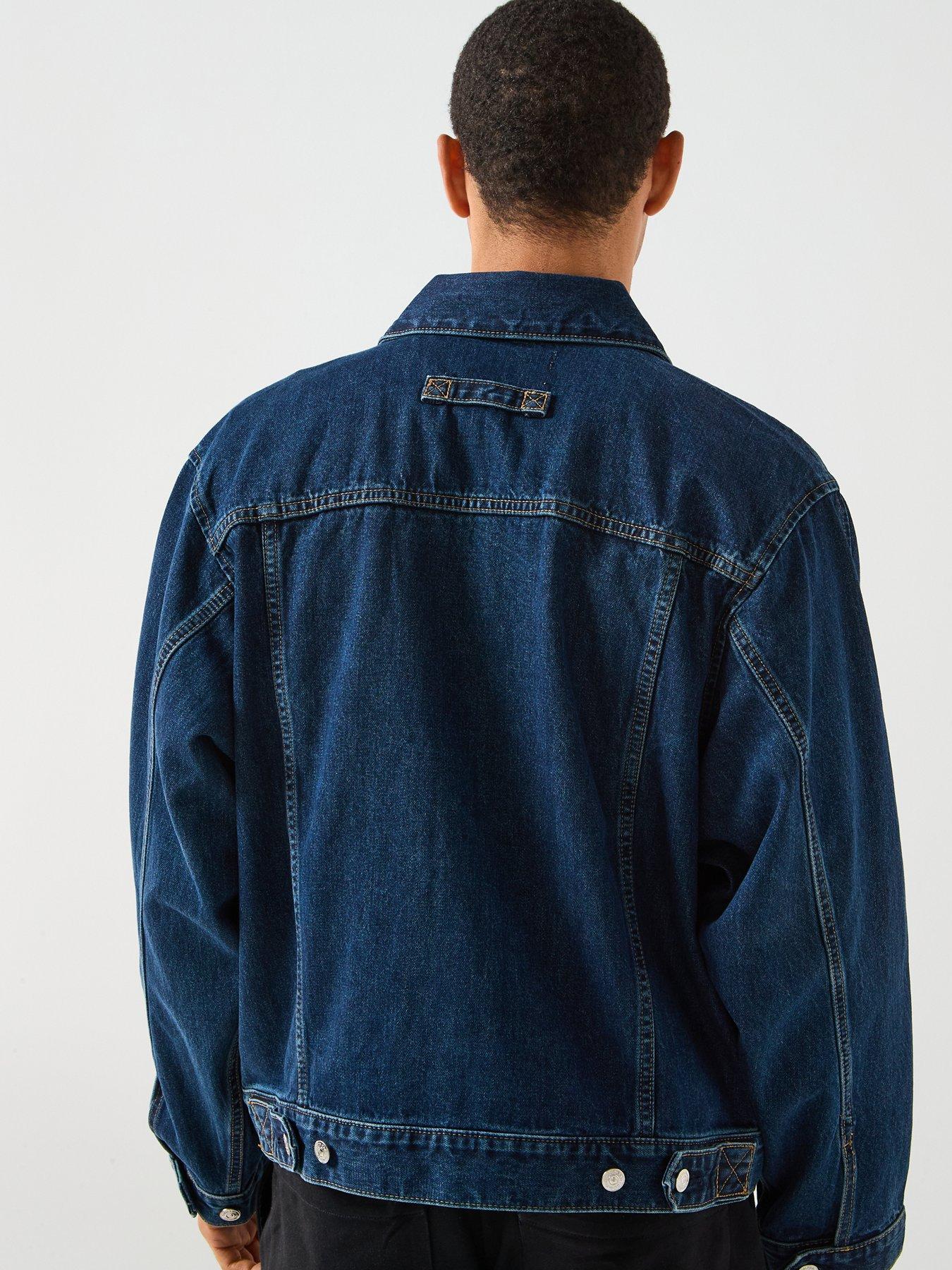 stillFront image of calvin-klein-jeans-workwear-denim-jacket-blue