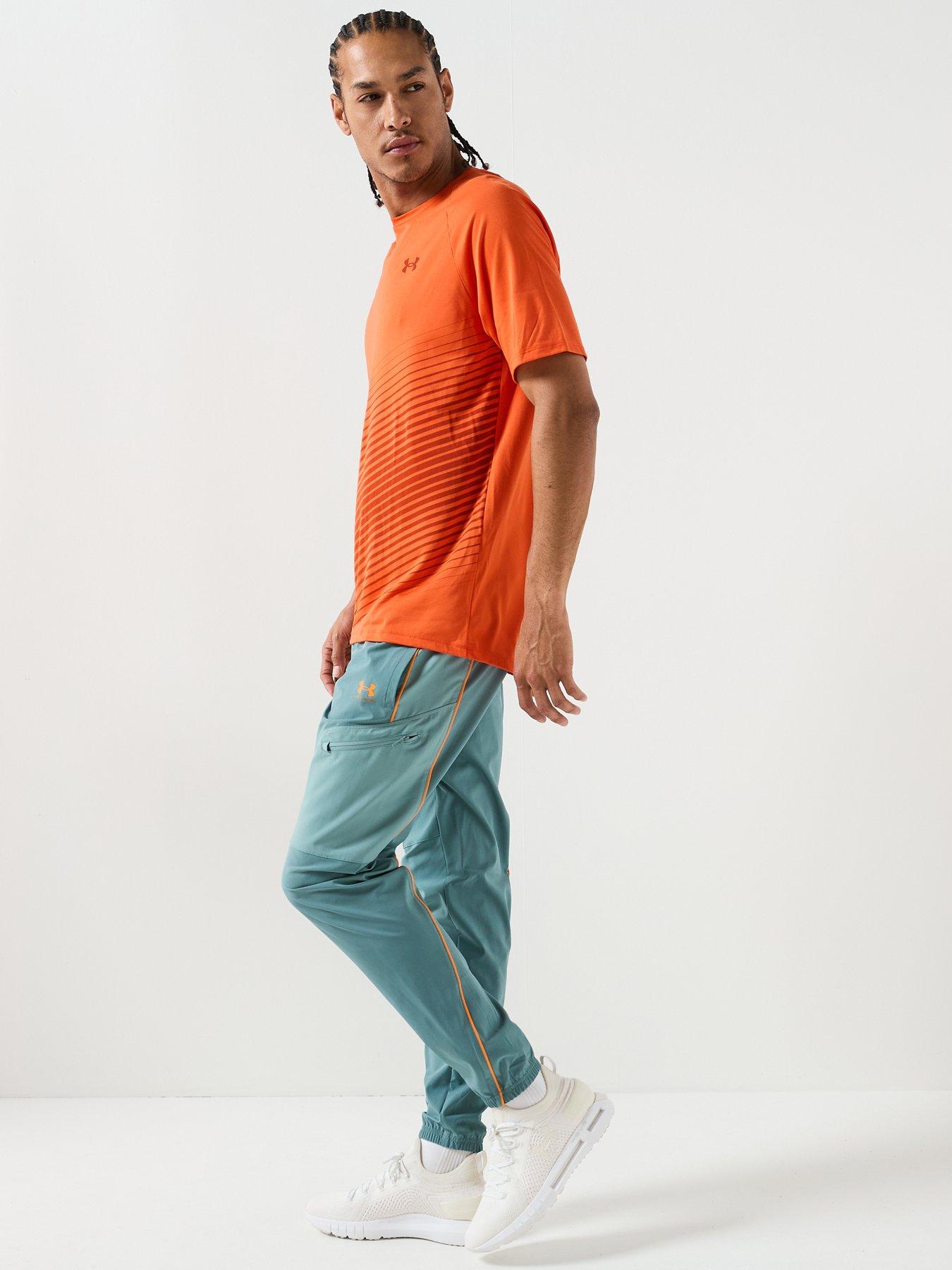  image of under-armour-mens-challenger-warm-up-pants-green