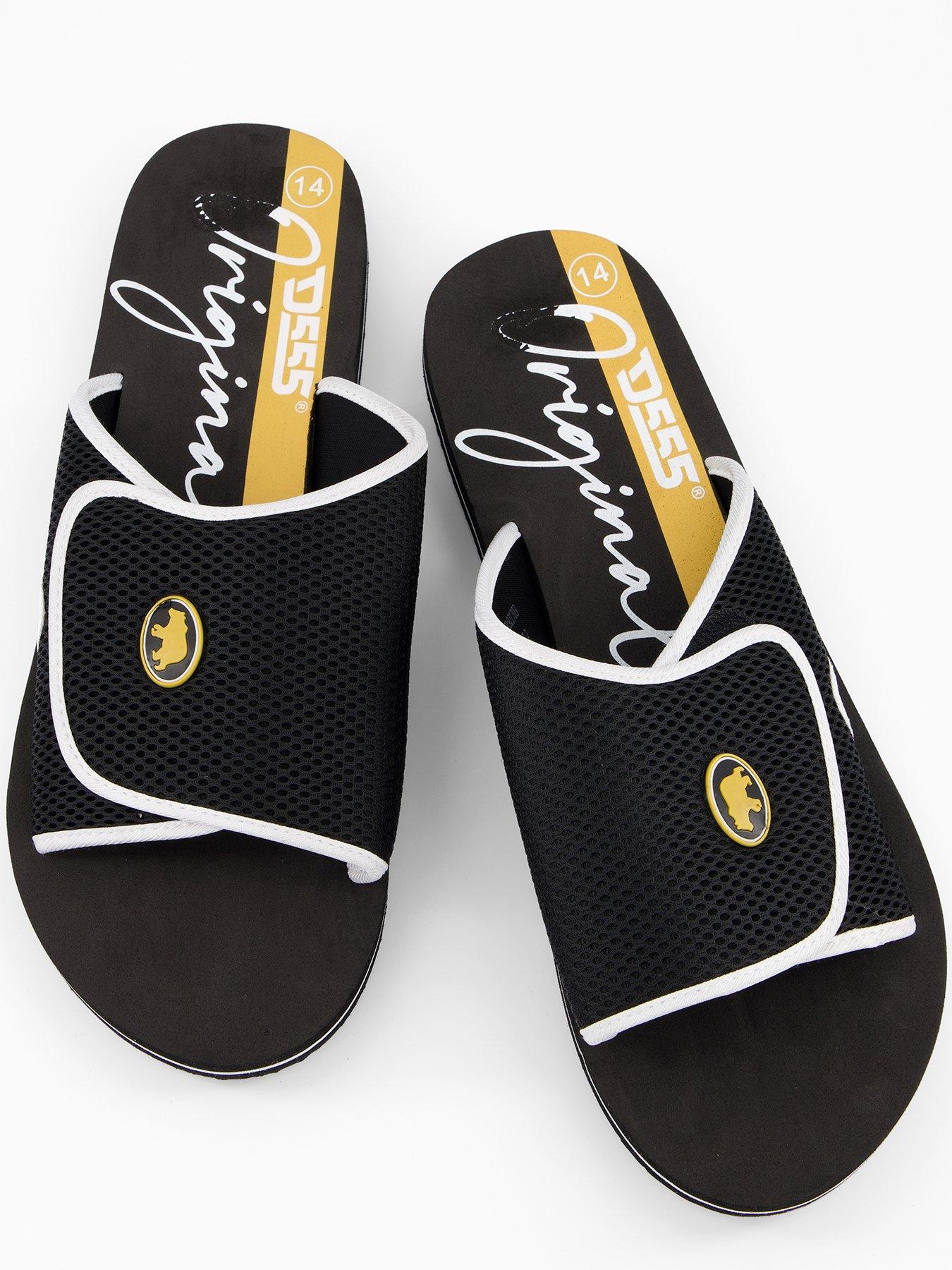 Image 3 of 6 of D555 Slider With Velcro Fastening - Black