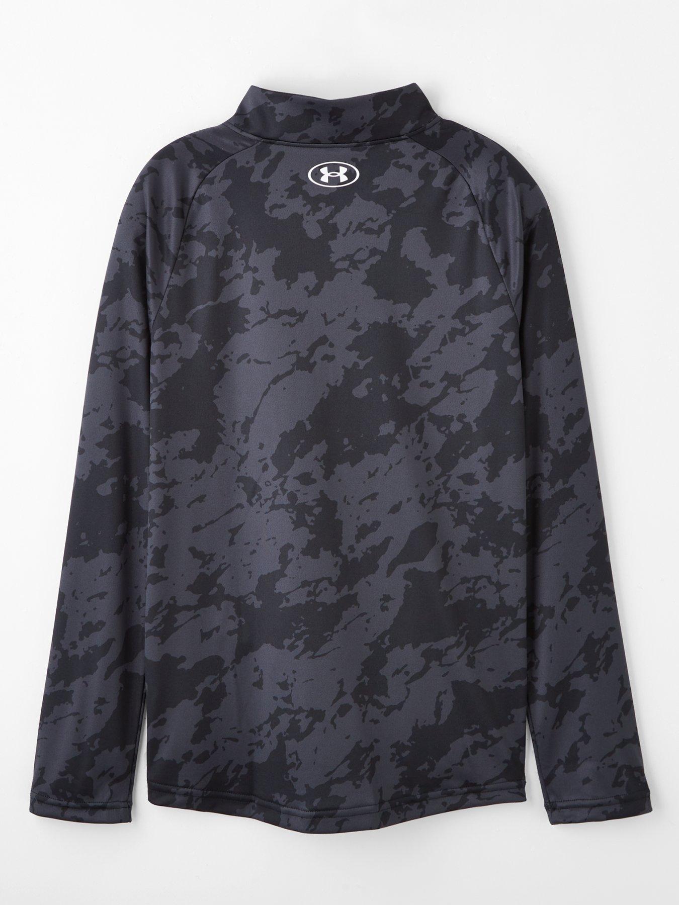 Image 2 of 5 of UNDER ARMOUR Junior Boys Training Tech 20 1/2 Zip Top - Black