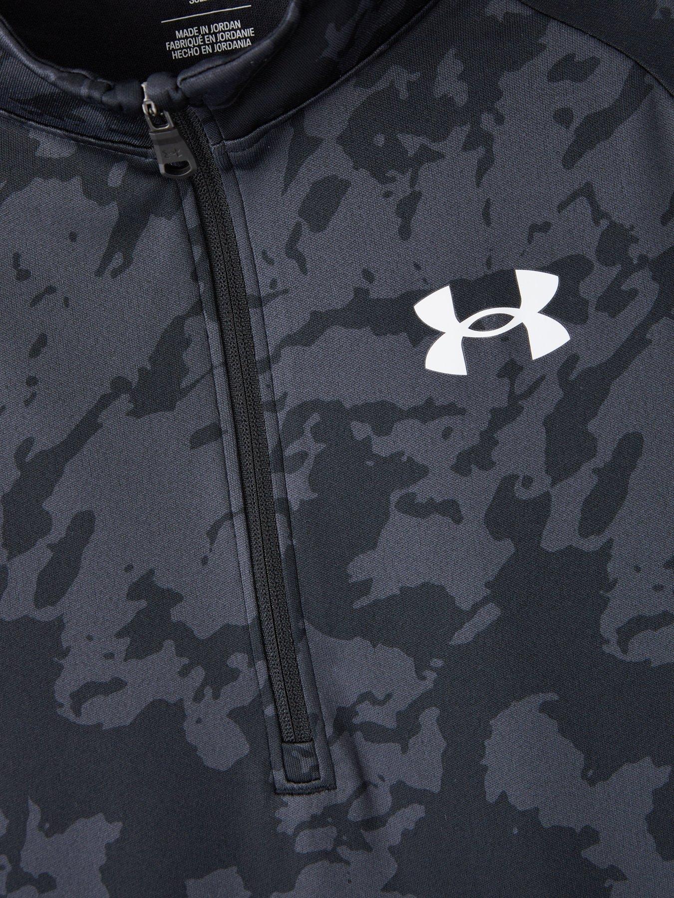 Image 3 of 5 of UNDER ARMOUR Junior Boys Training Tech 20 1/2 Zip Top - Black