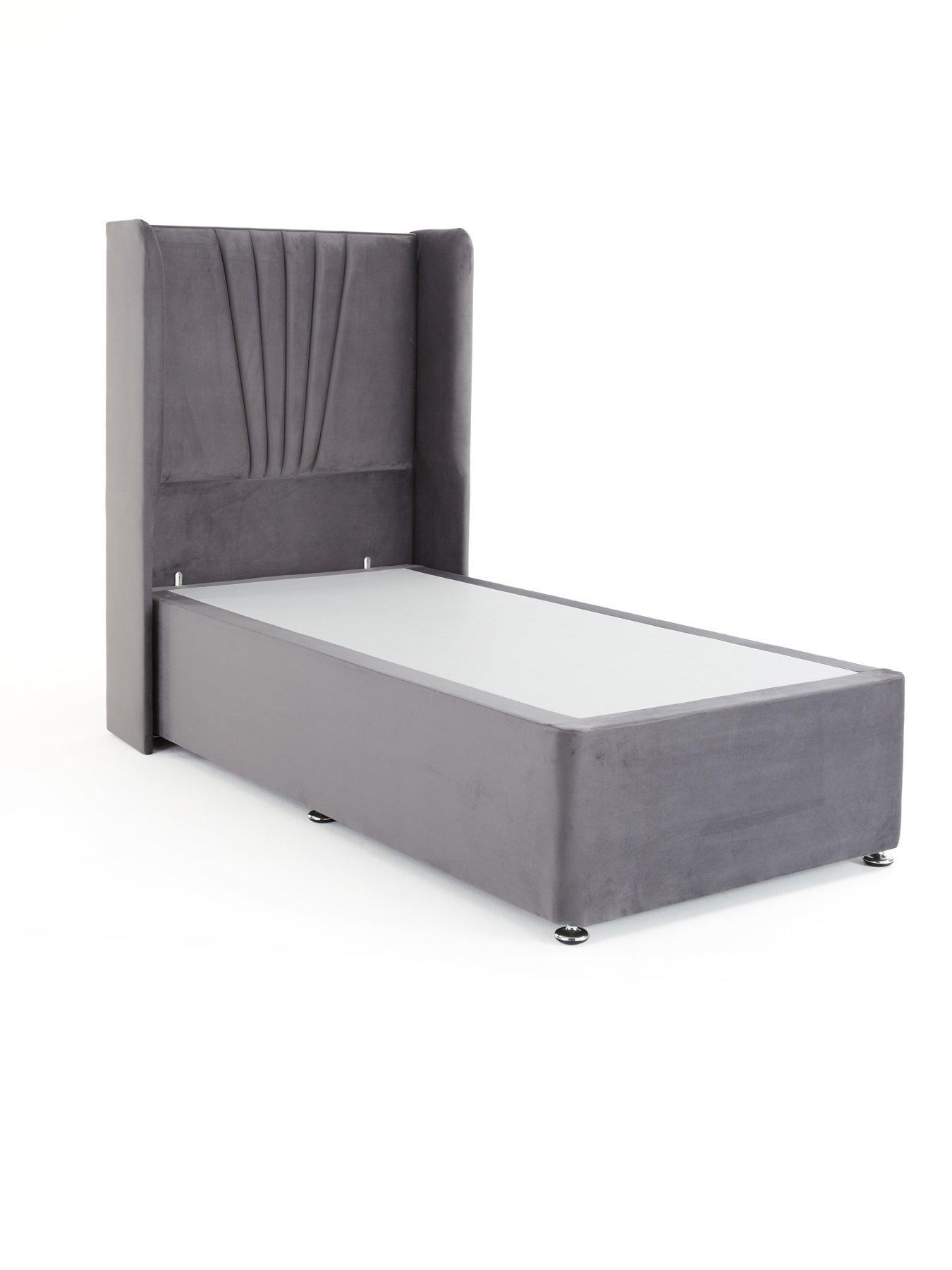 Image 3 of 7 of Shire Beds Sweet Dreams Kids Divan With Winged Headboard