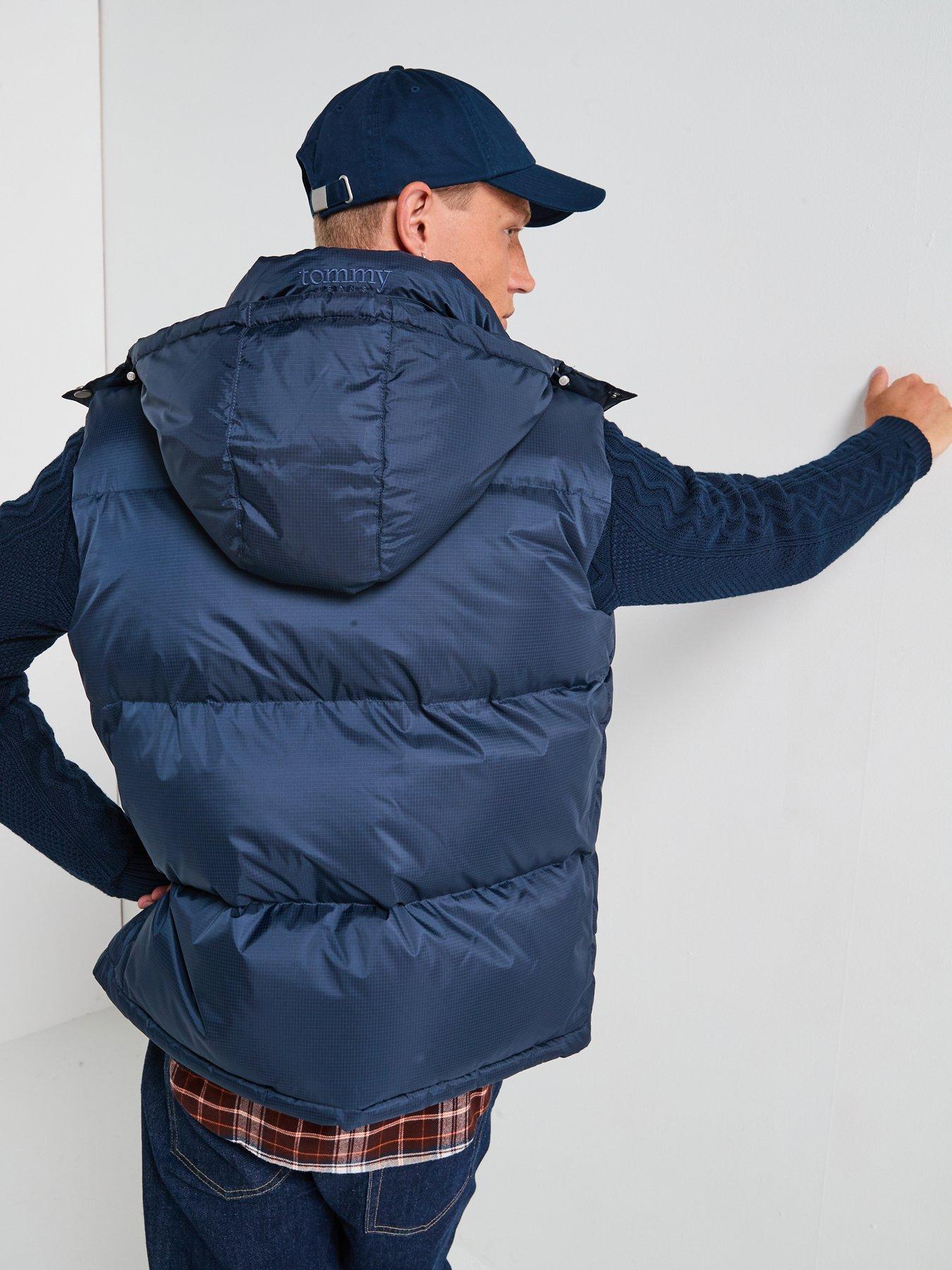 Image 2 of 6 of Tommy Jeans Alaska Ripstop Down Gilet - Navy