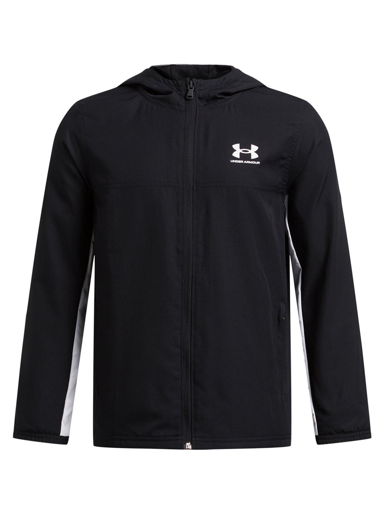 undefined Junior Boys Training Rival Woven Jacket - Black