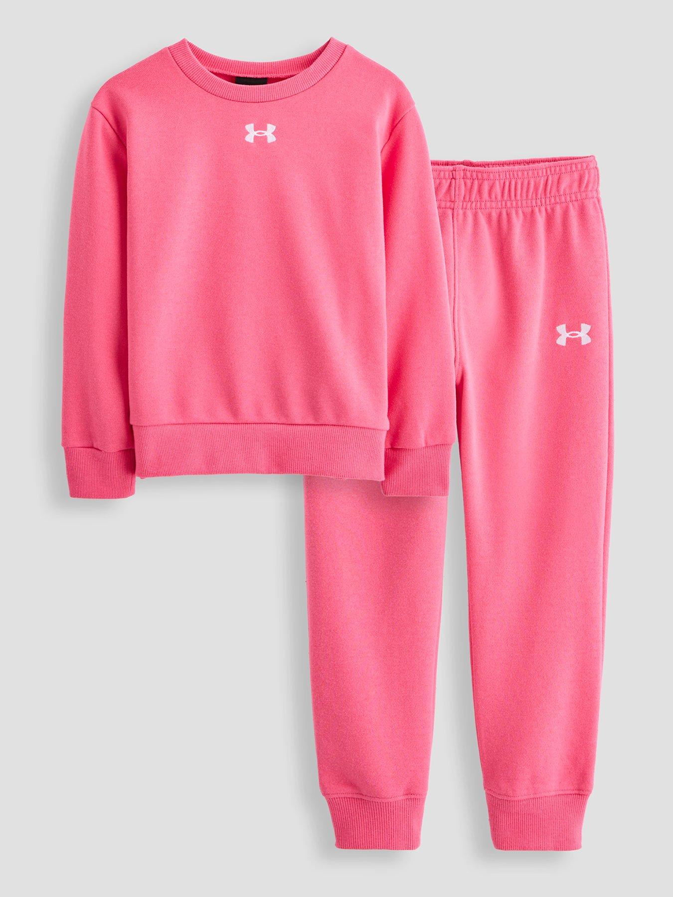under-armour-girls-rival-terry-crewneck-set-pink