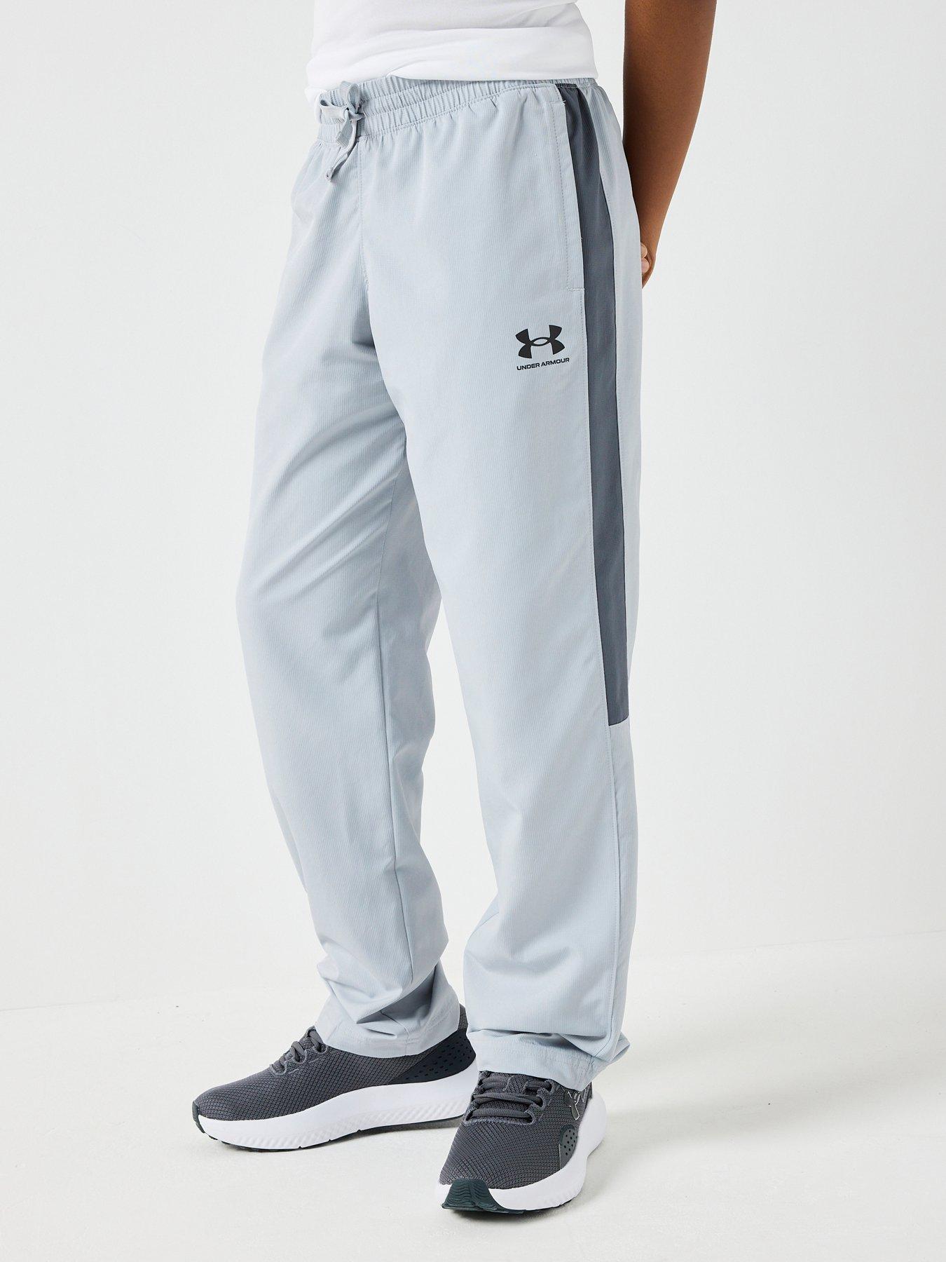 UNDER ARMOUR Junior Boys Training Rival Woven Pants - Grey