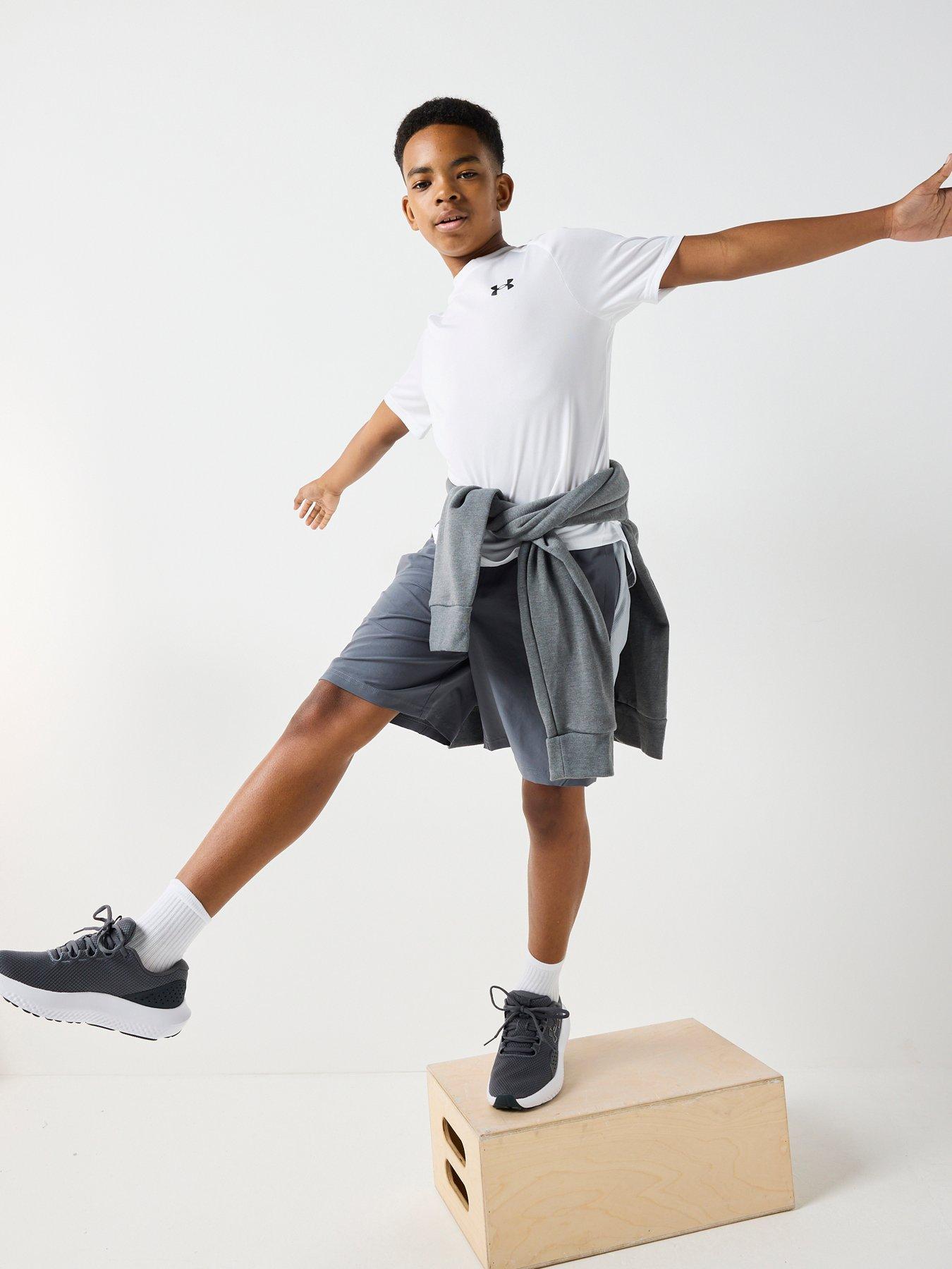Image 1 of 6 of UNDER ARMOUR Junior Boys Training Tech 20 T-Shirt - White