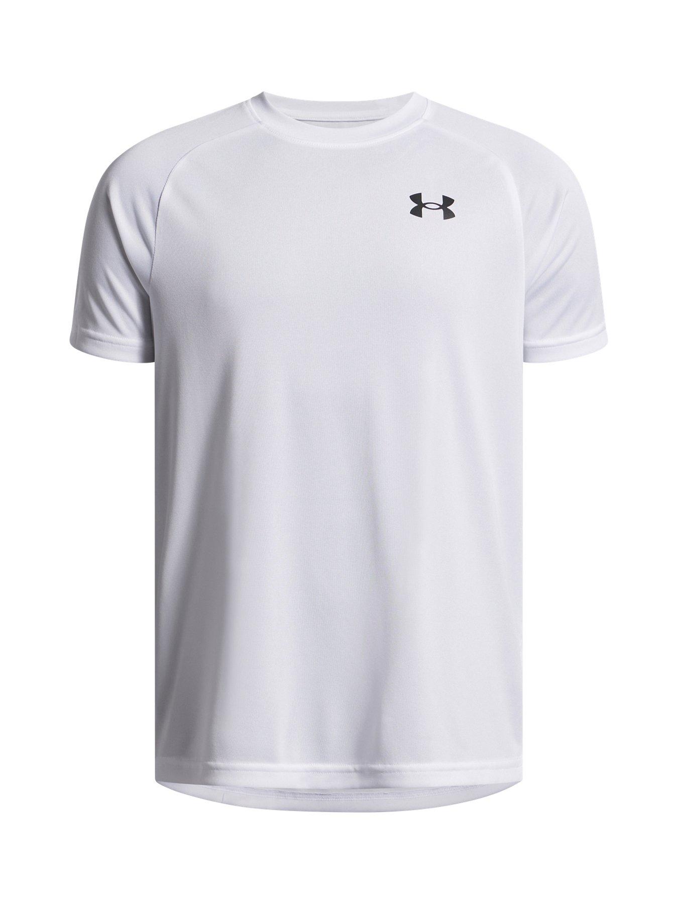 Image 6 of 6 of UNDER ARMOUR Junior Boys Training Tech 20 T-Shirt - White
