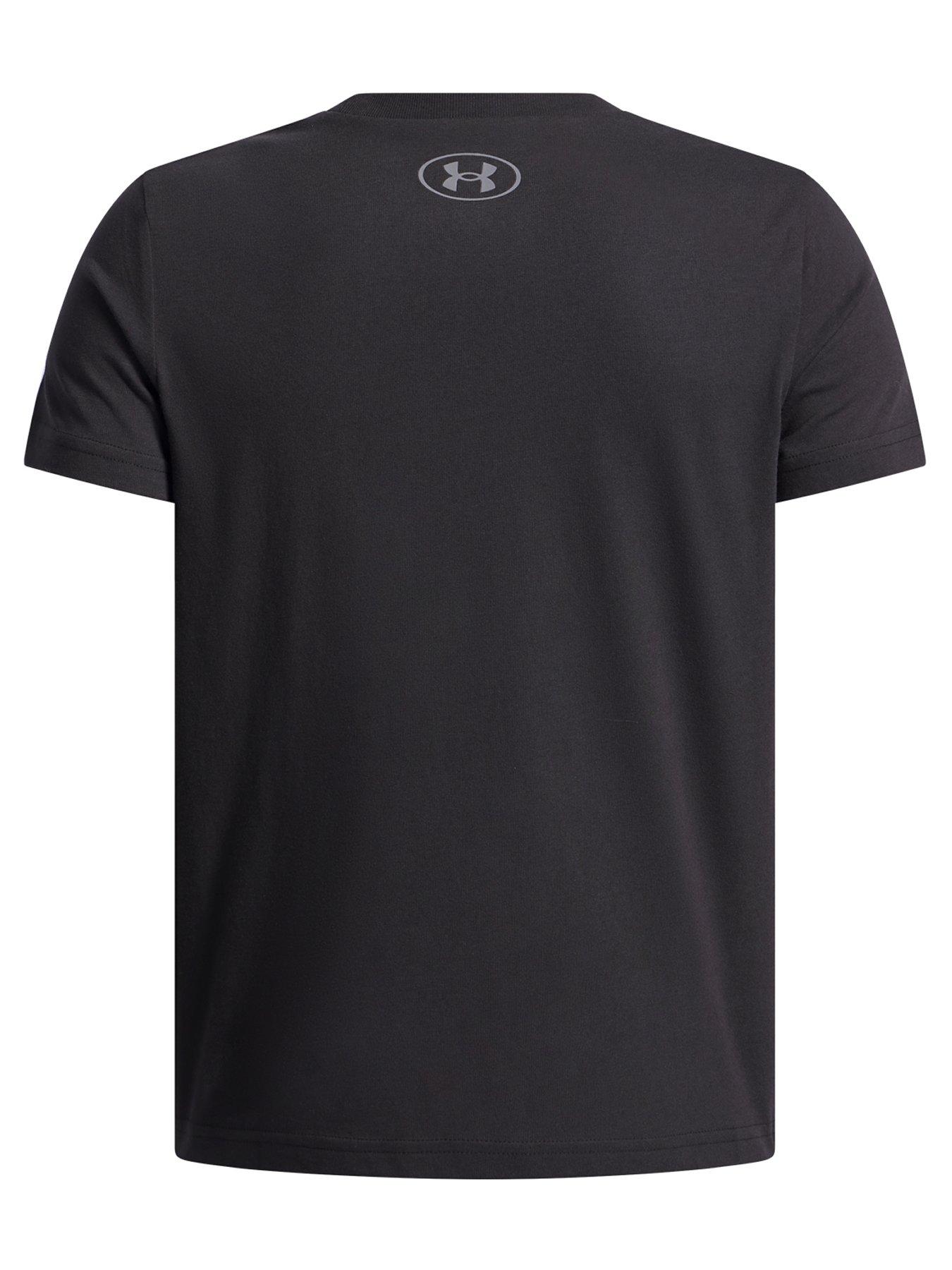 Image 2 of 2 of UNDER ARMOUR Junior Boys Training GL Foundation T-Shirt - &nbsp;Black
