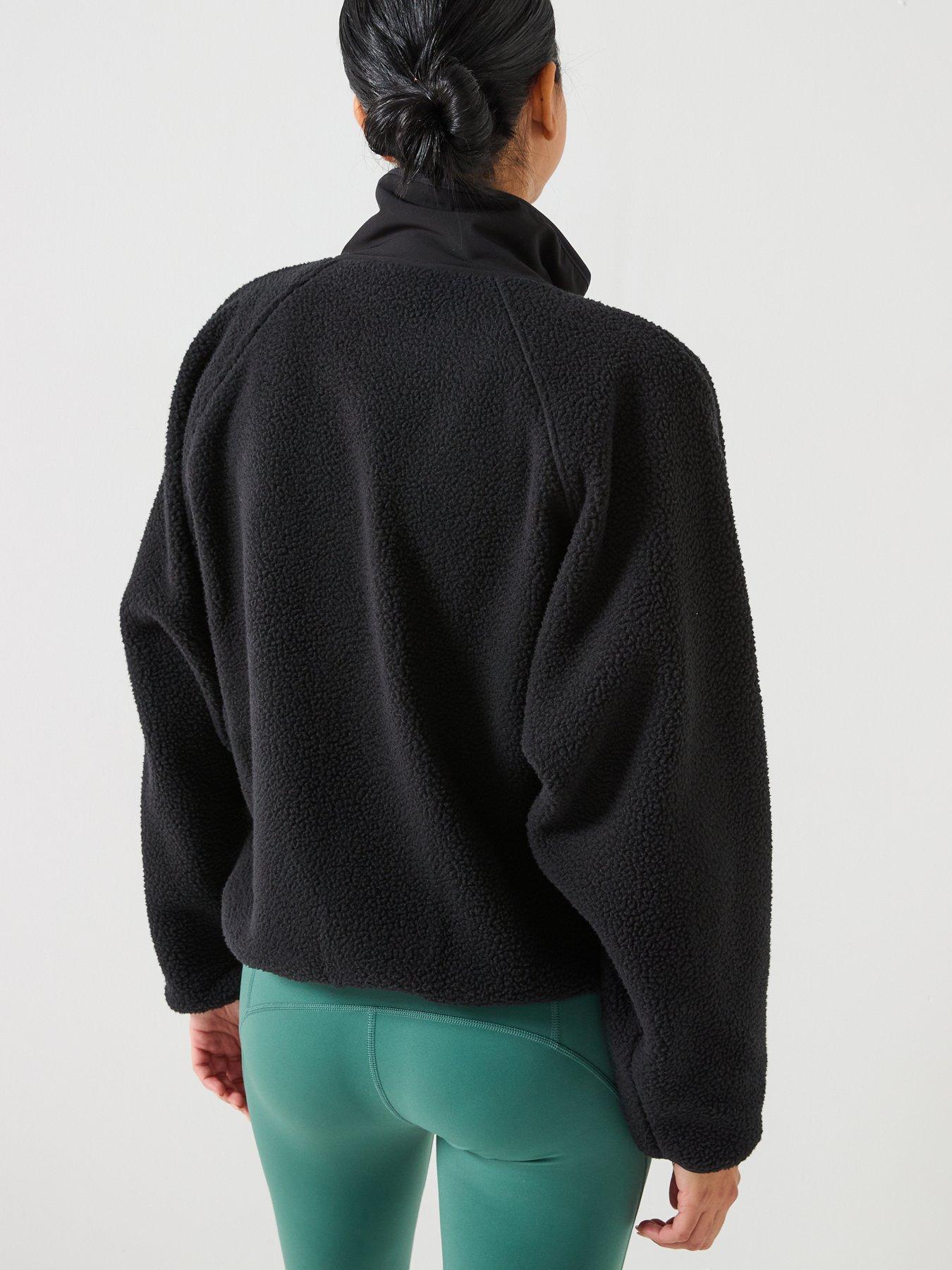 stillFront image of gym-coffee-womens-training-horizon-layer-up-jacket-black