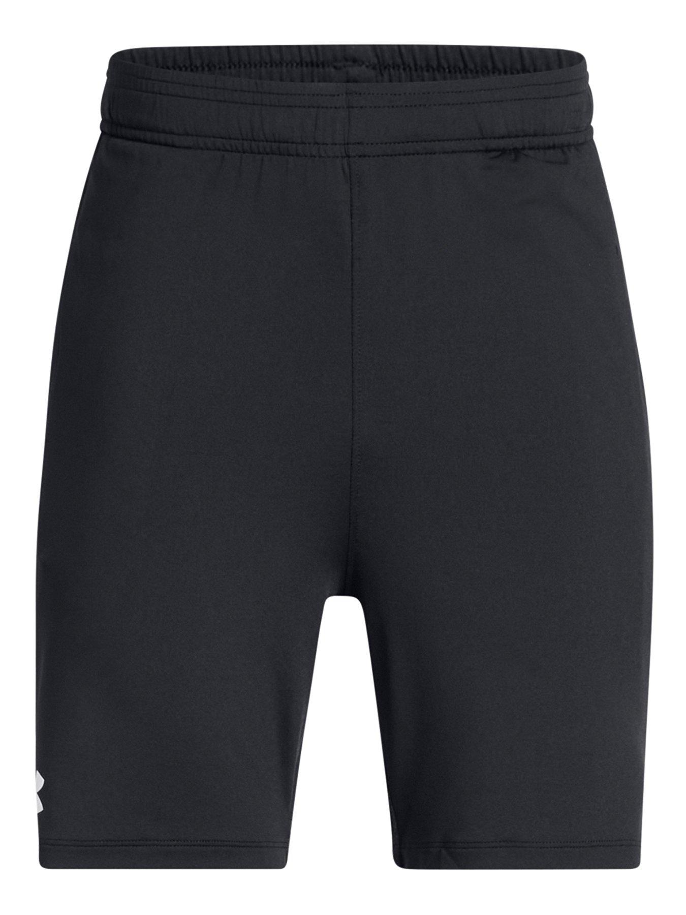 UNDER ARMOUR Junior Boys Training Tech Vent Jacquard Shorts - Black